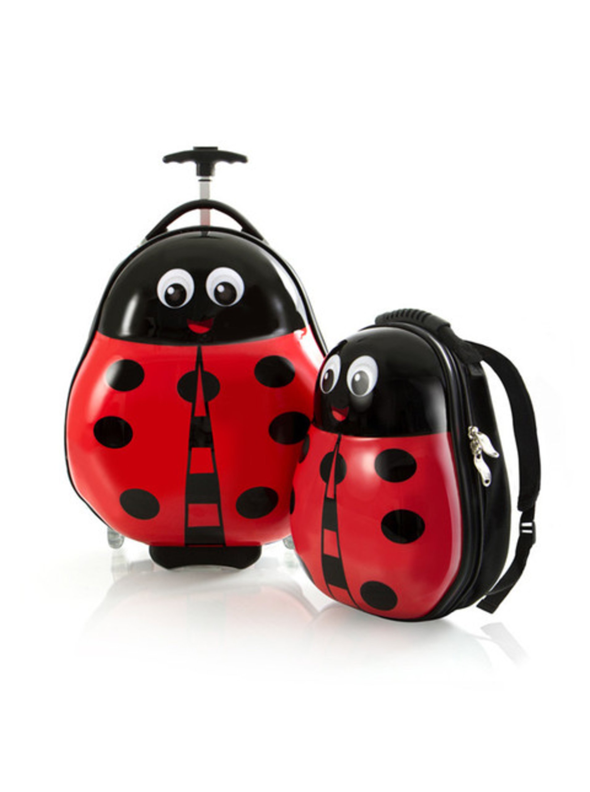 E-shop Dětský kufr Heys Travel Tots Lady Bug – sada batohu a kufru