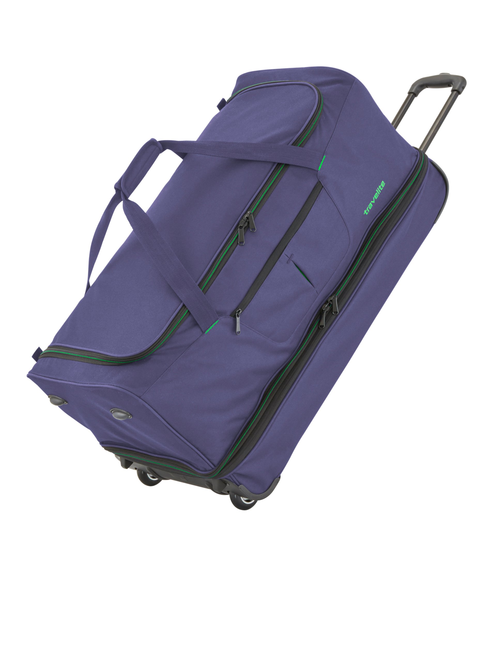 Levně Cestovní taška Travelite Basics Wheeled duffle L Navy/orange