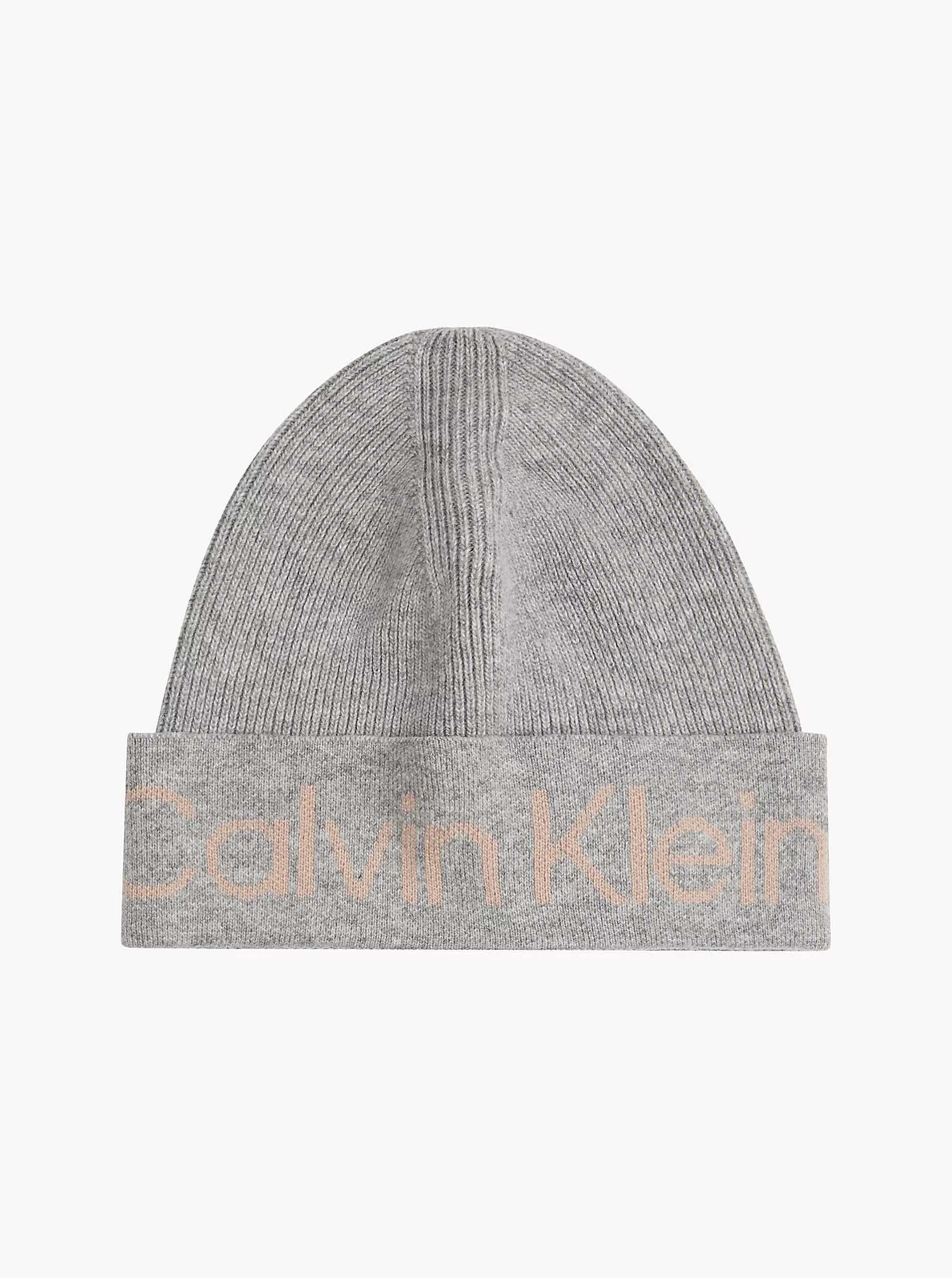 Lacno Čiapky, čelenky, klobúky pre ženy Calvin Klein - sivá