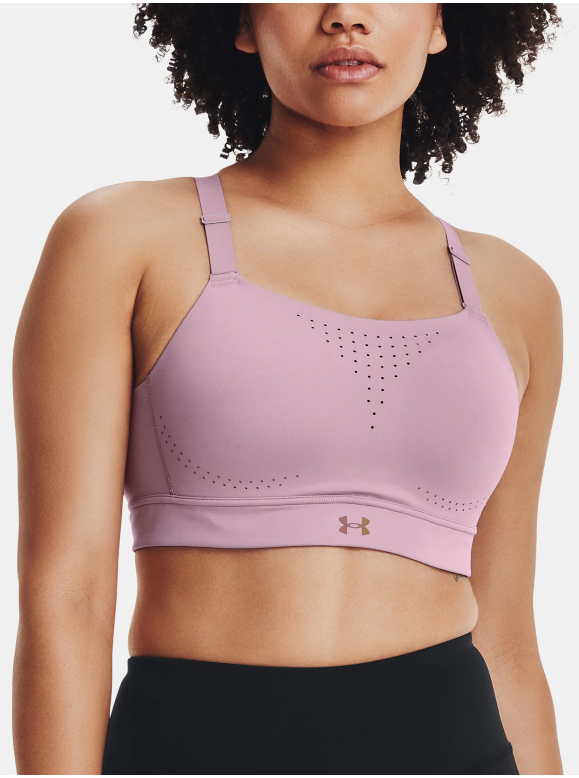 E-shop Podprsenka Under Armour Rush High- růžová