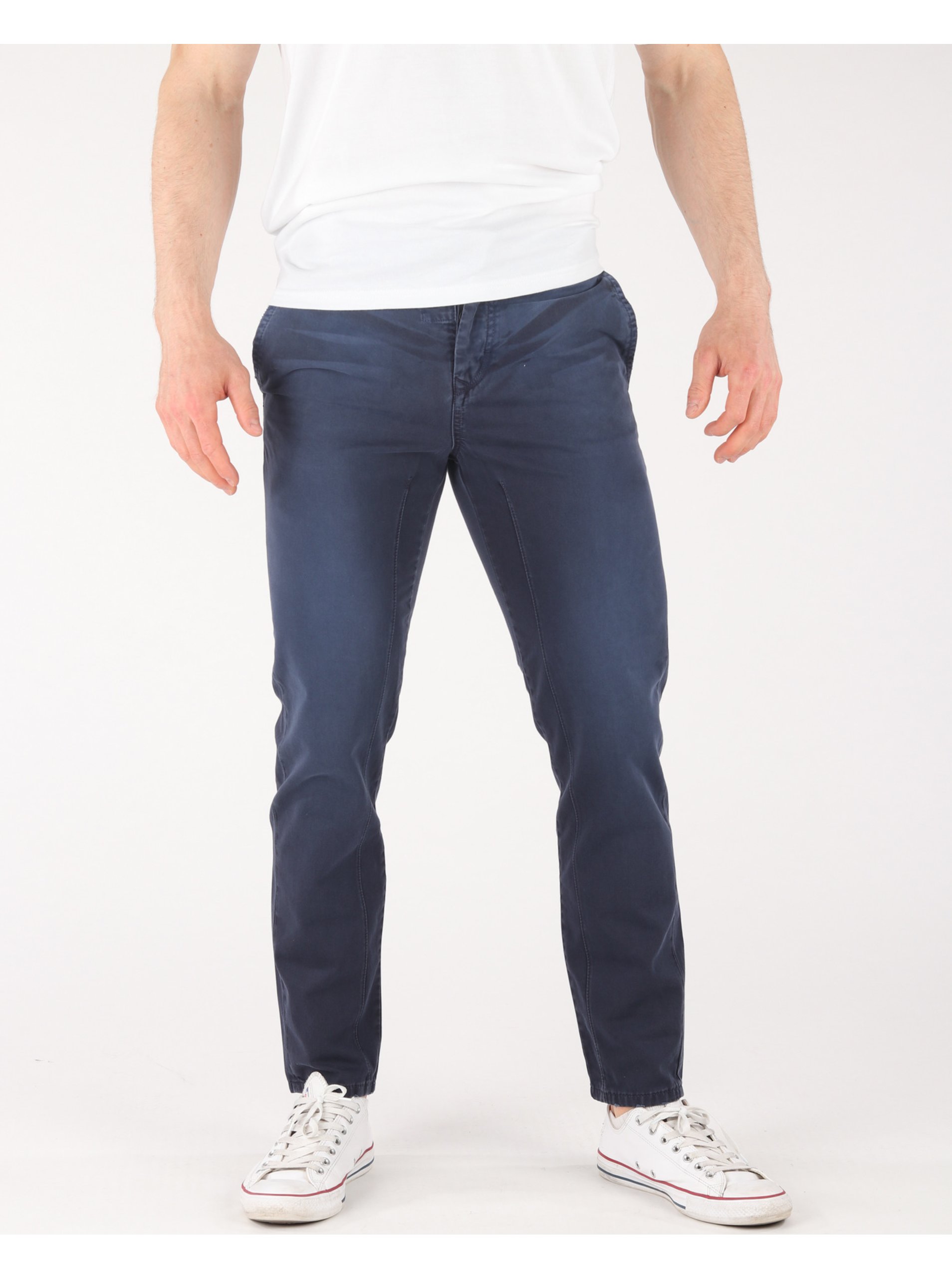 Lacno Straight fit pre mužov Trussardi Jeans - modrá