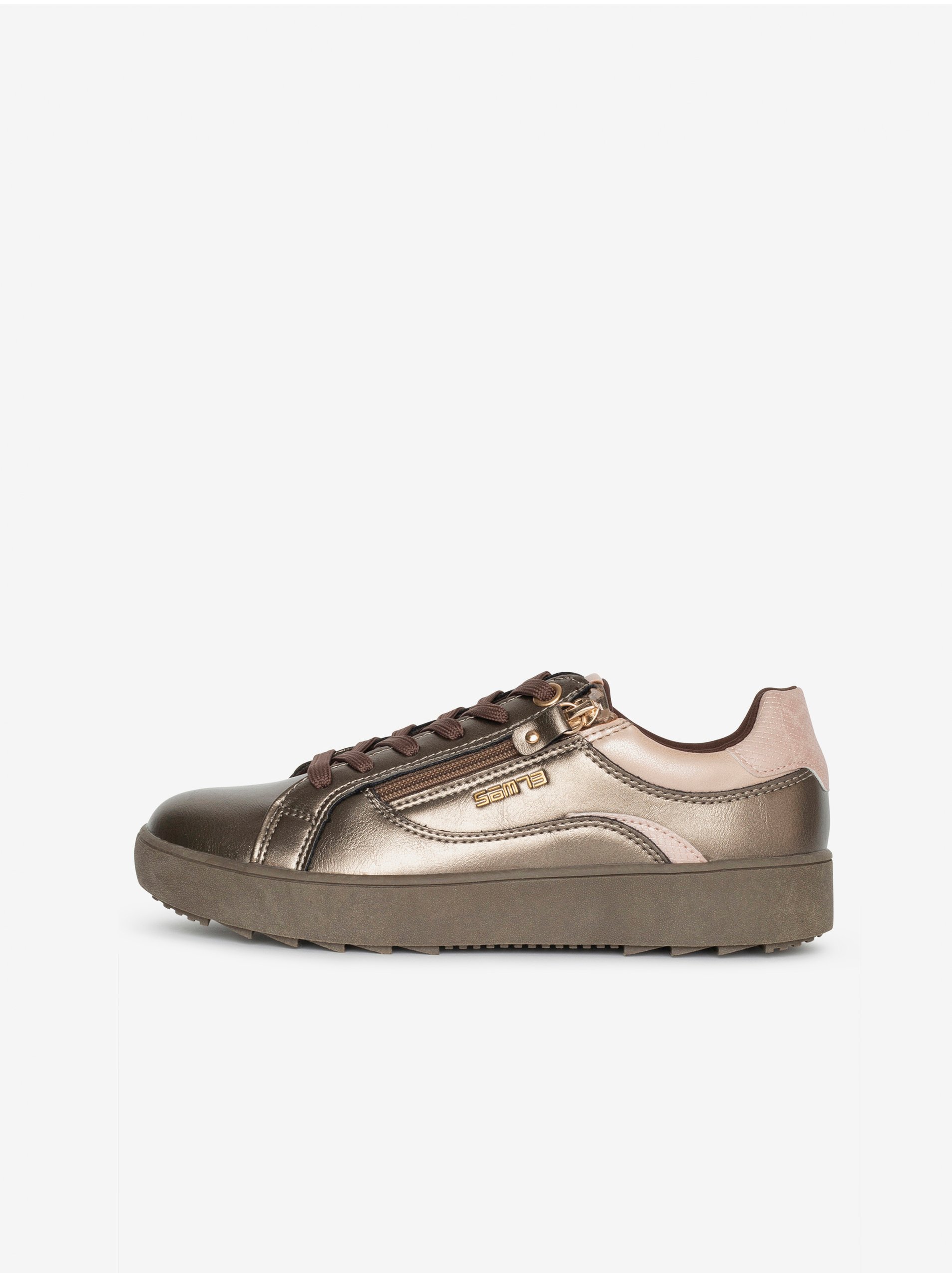 Lacno Dámske topánky v bronzovej farbe SAM 73 Celine