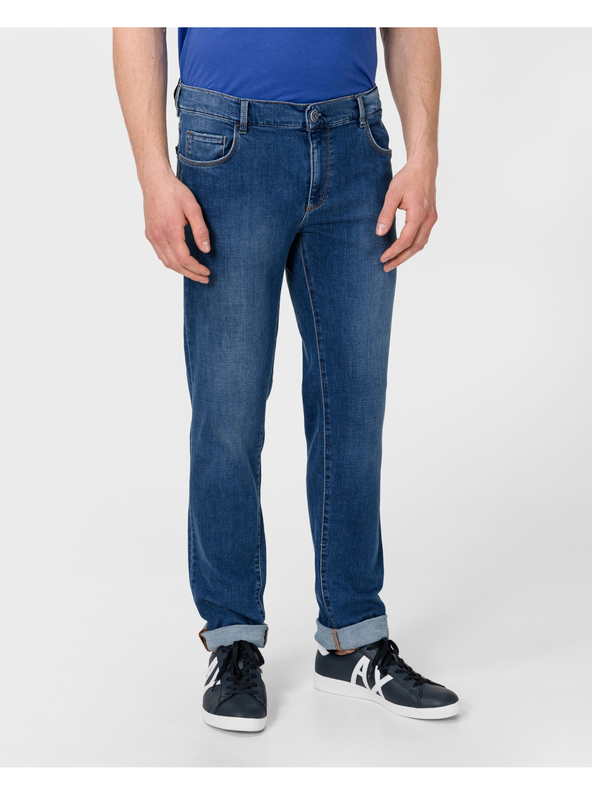 Lacno pre mužov Trussardi Jeans - modrá
