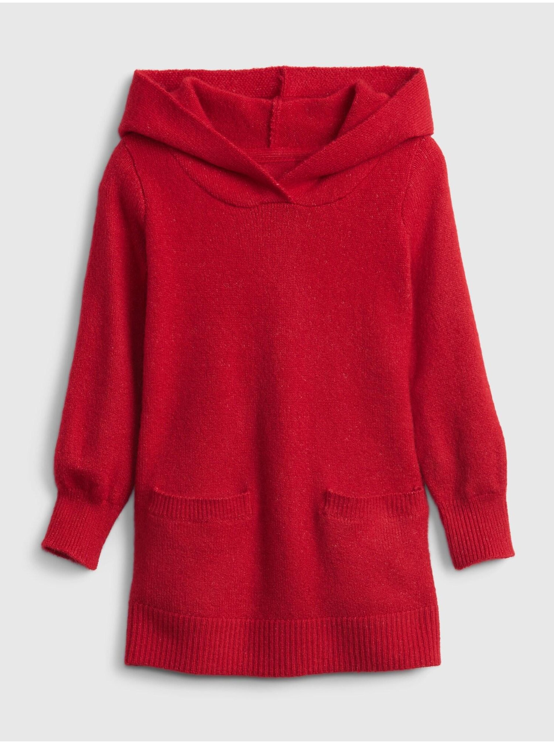 Lacno Červený dievčenský sveter GAP