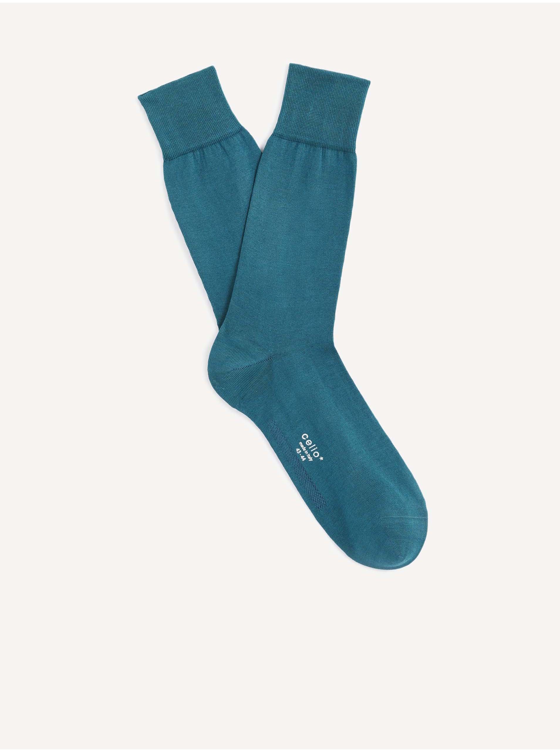 Levně Modré ponožky Celio Sicosse