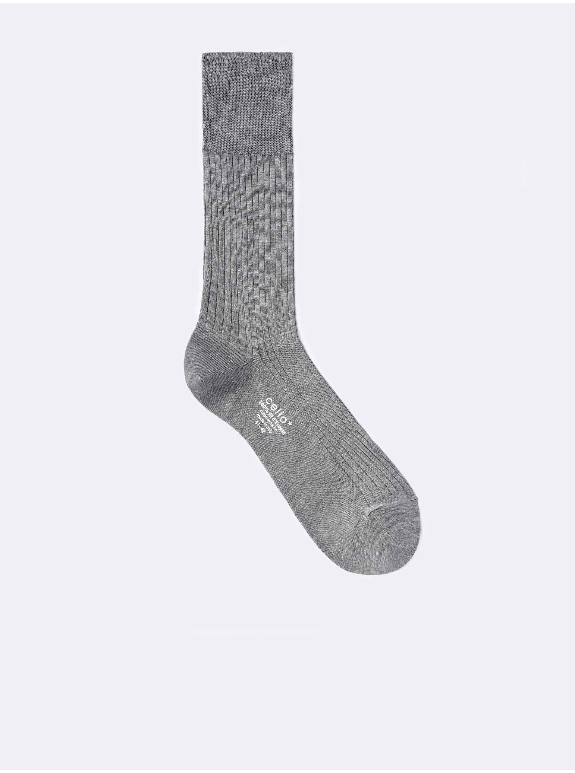 E-shop Šedé pánské ponožky Celio Jiunecosse