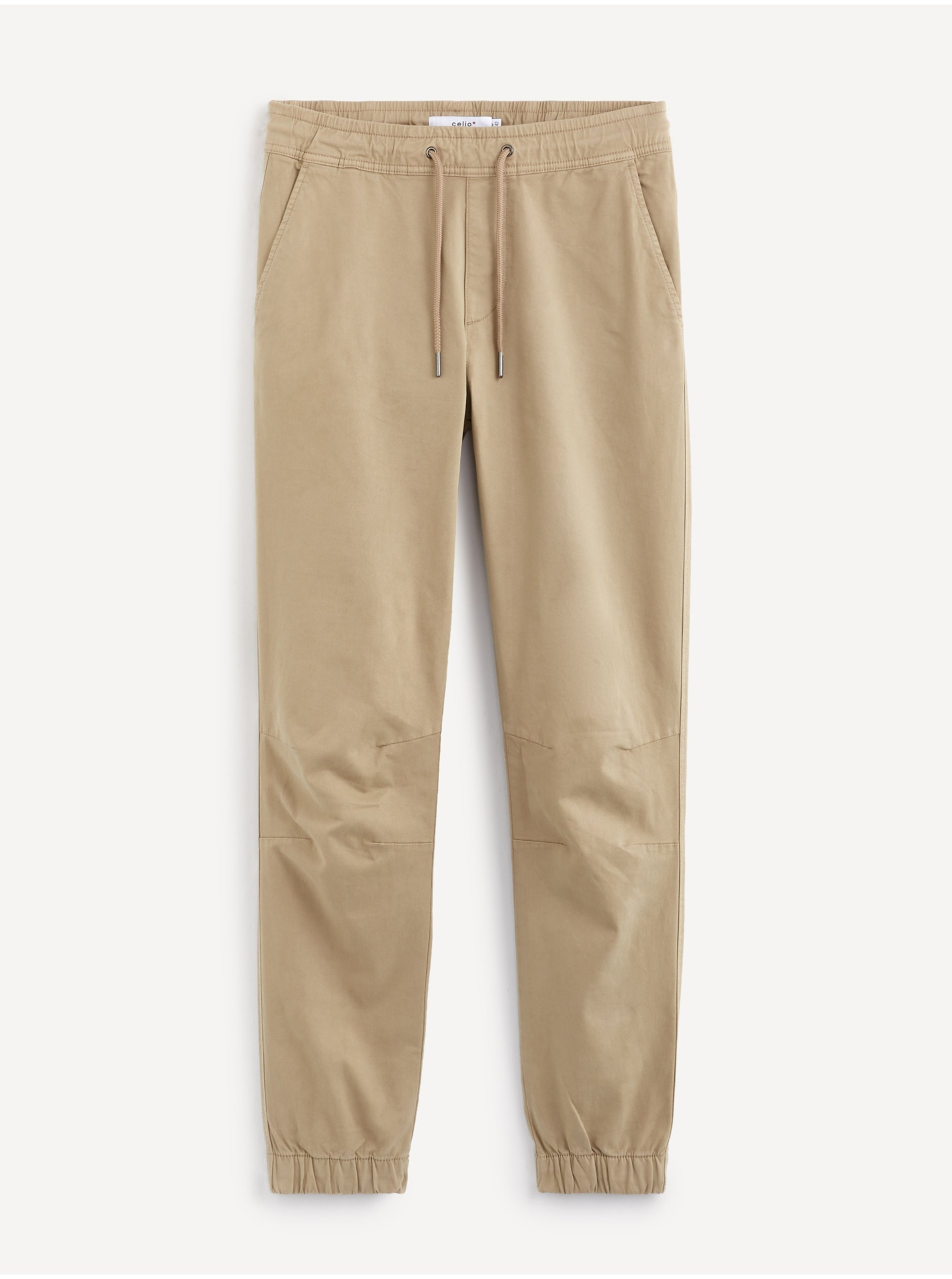 E-shop Béžové pánské kalhoty Celio