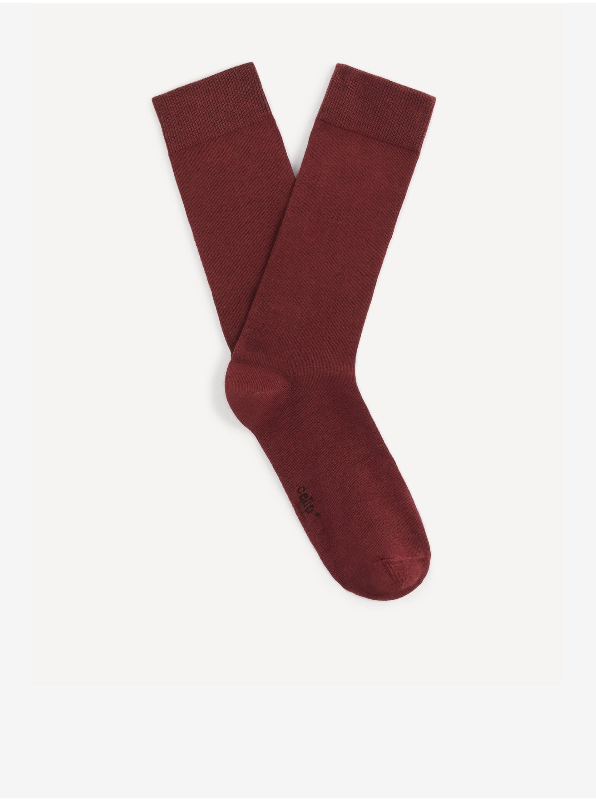 Levně červené ponožky Celio Milof