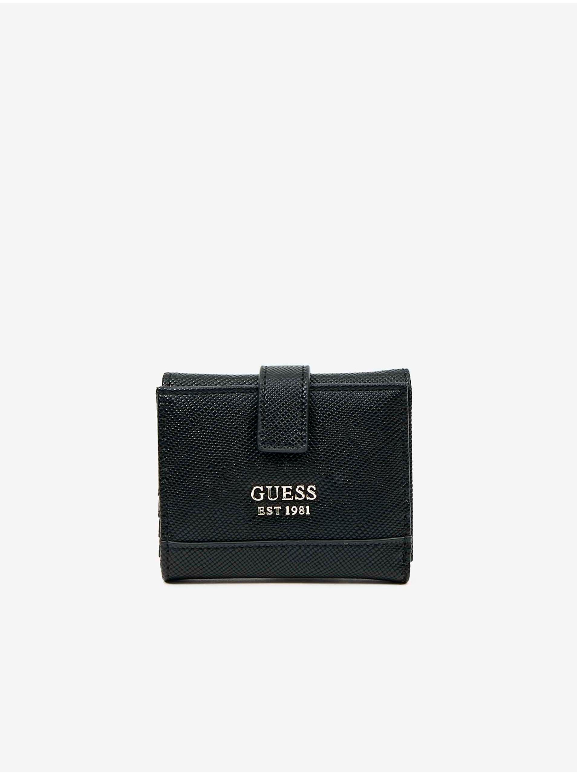 E-shop Čierna dámska peňaženka Guess