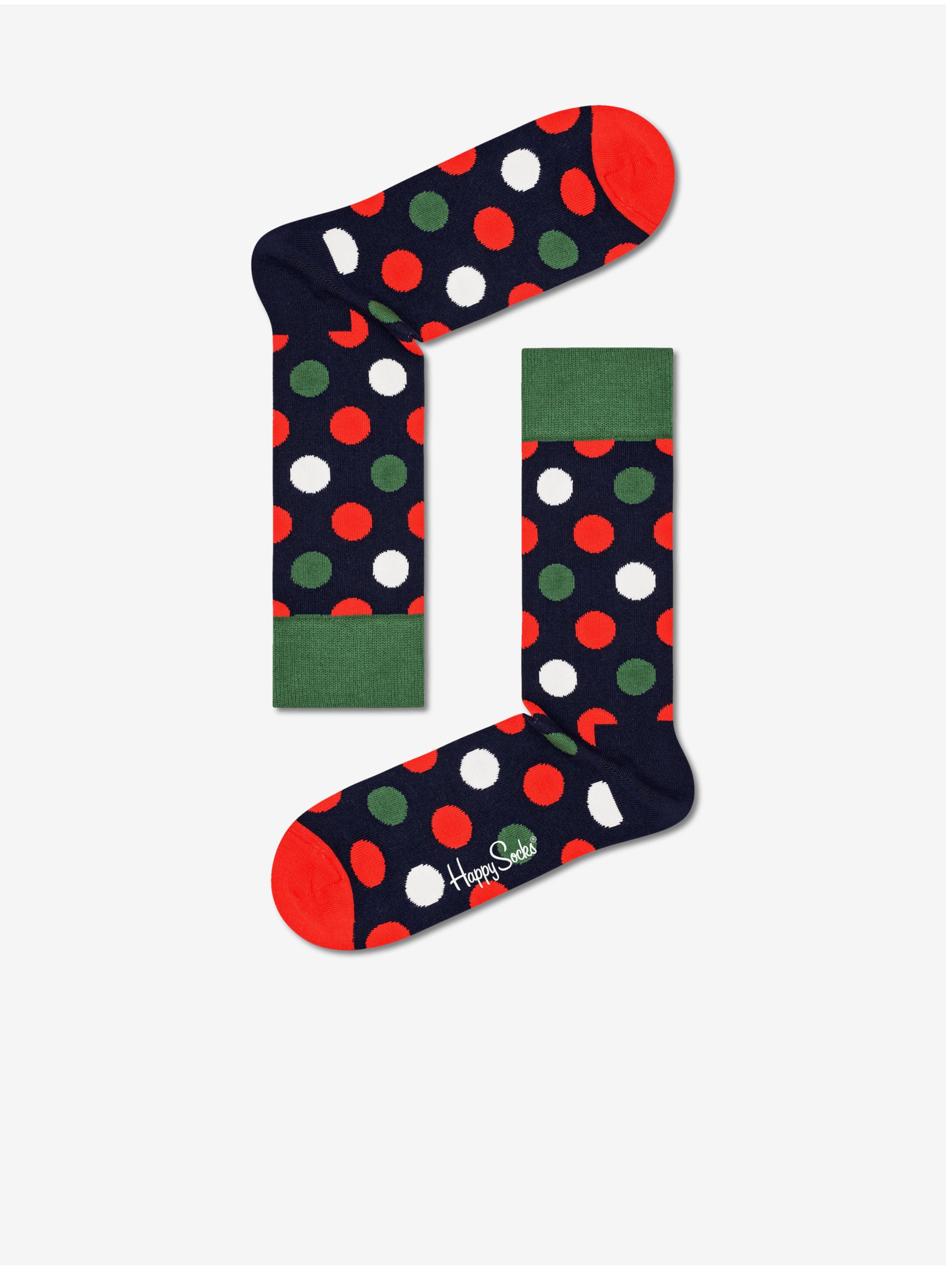 Lacno Ponožky pre ženy Happy Socks - čierna, červená, biela