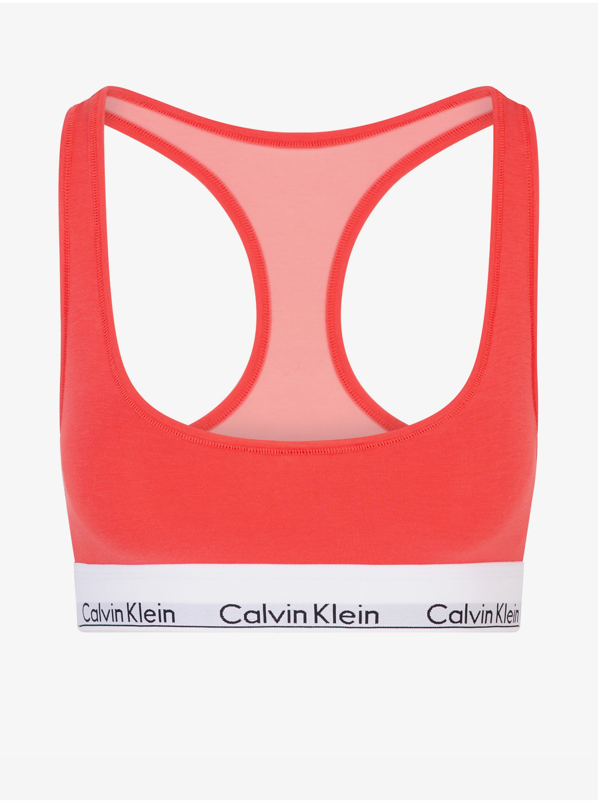 Lacno Červená podprsenka Calvin Klein Underwear