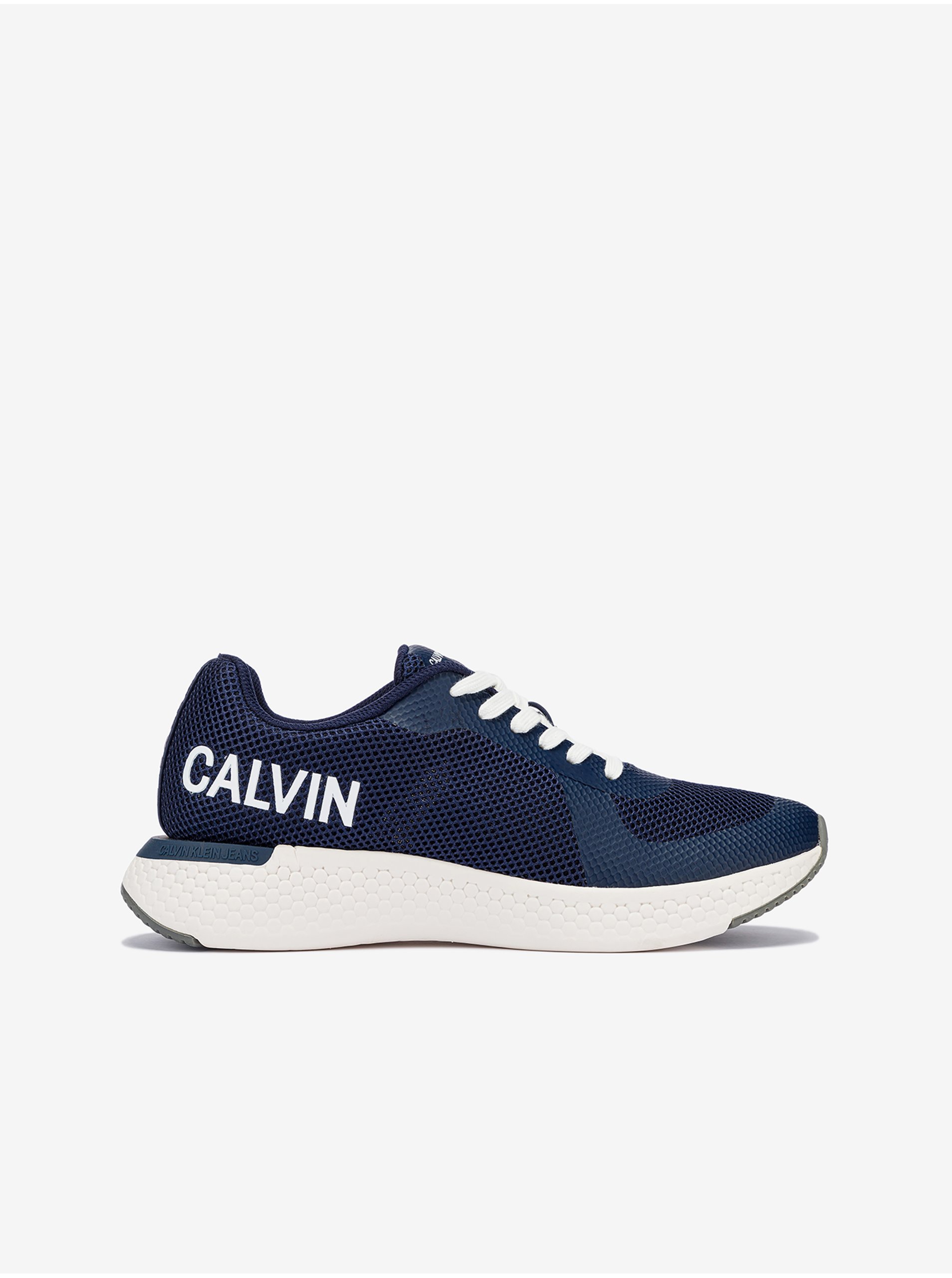 Lacno Tmavomodré pánske tenisky Amos Calvin Klein Jeans