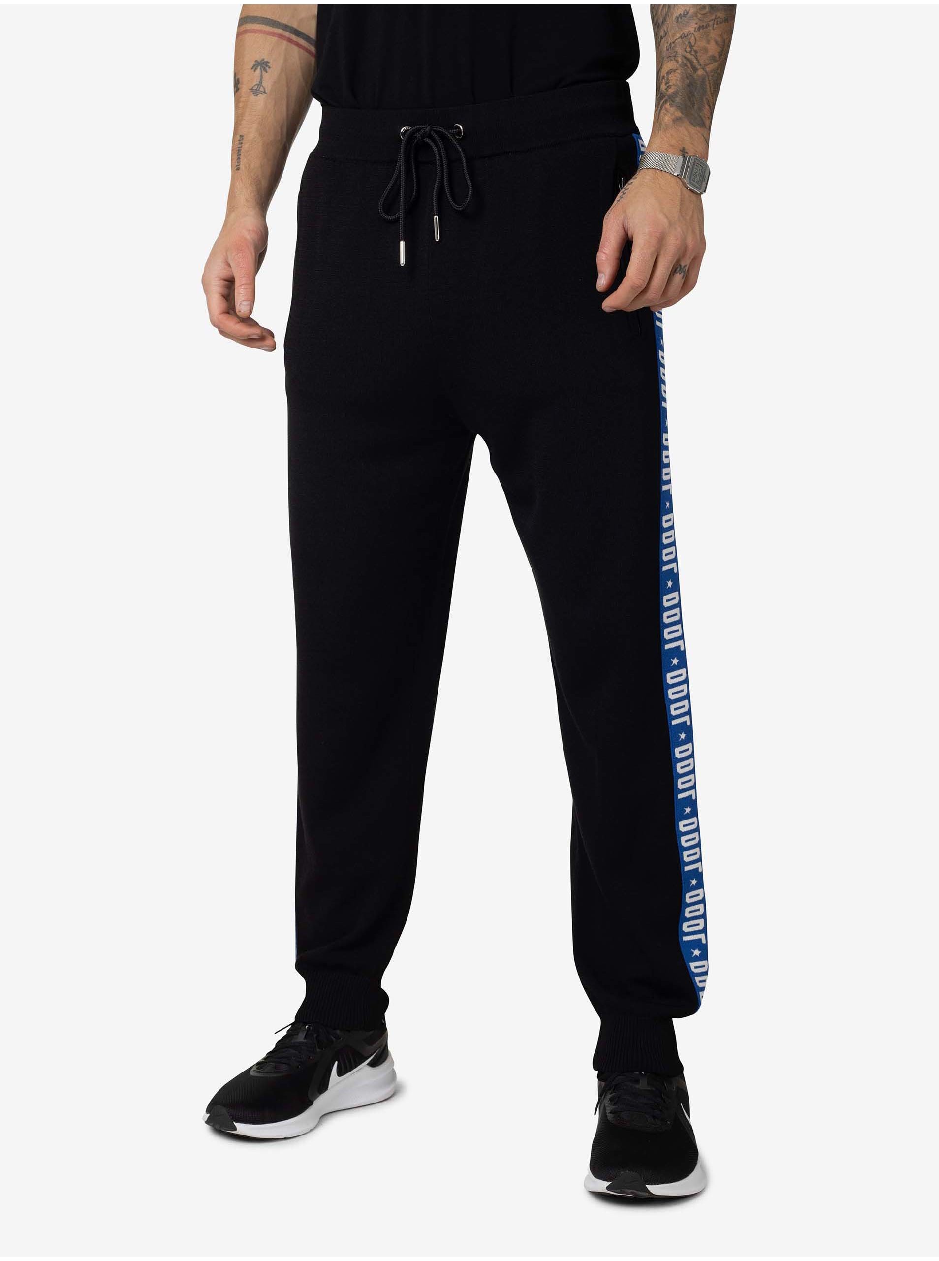 Lacno Čierne pánske tepláky Diesel K-Suit-B Pantaloni