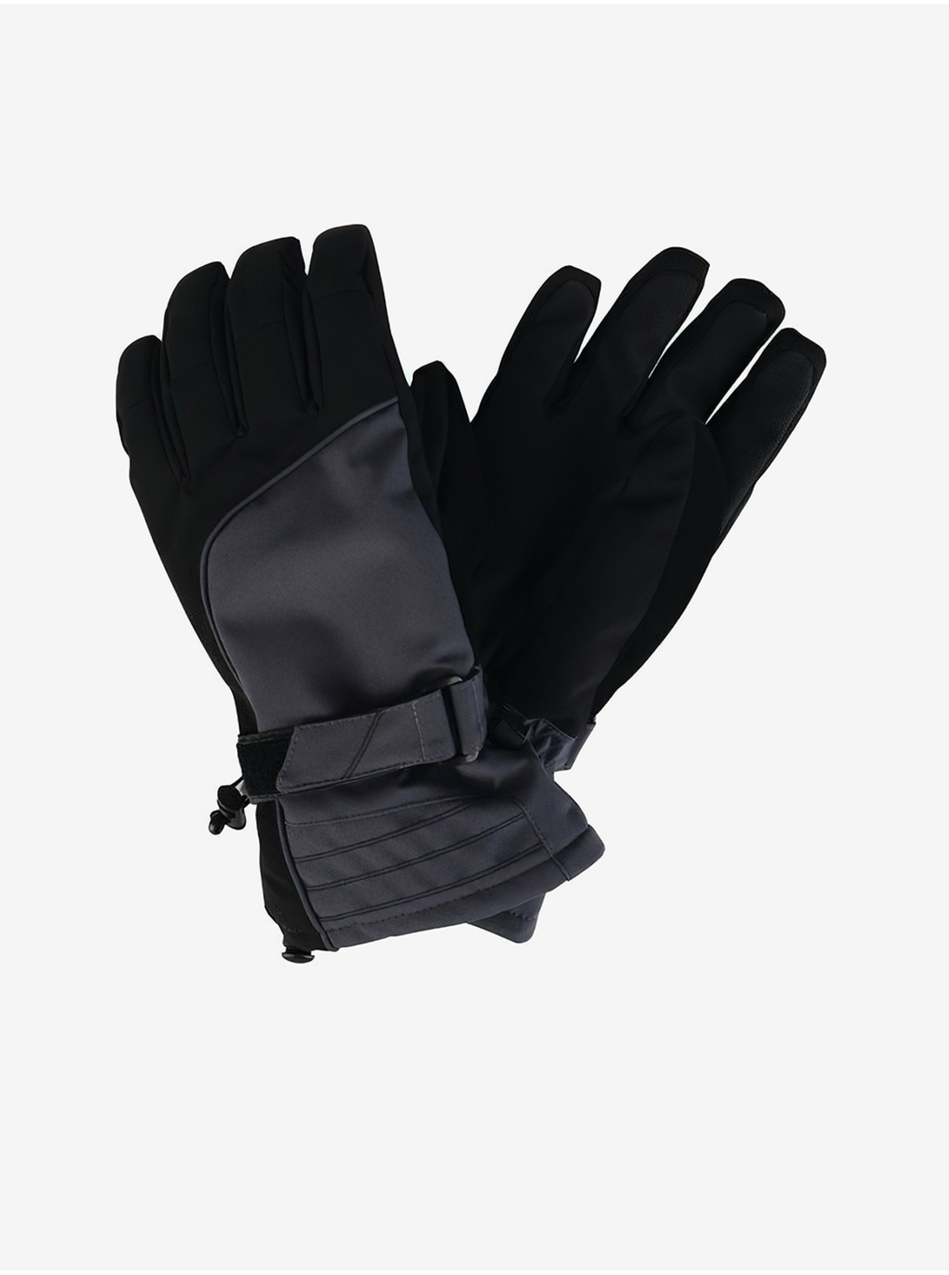 Levně Černo-šedé pánské softshellové rukavice Dare 2B