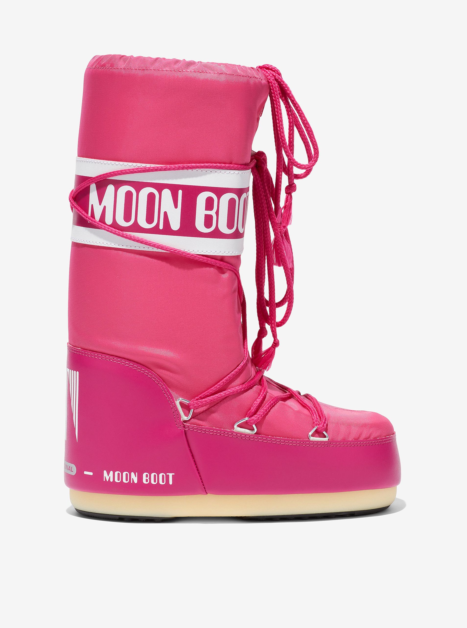 Lacno Zimná obuv pre ženy Moon Boot - tmavoružová