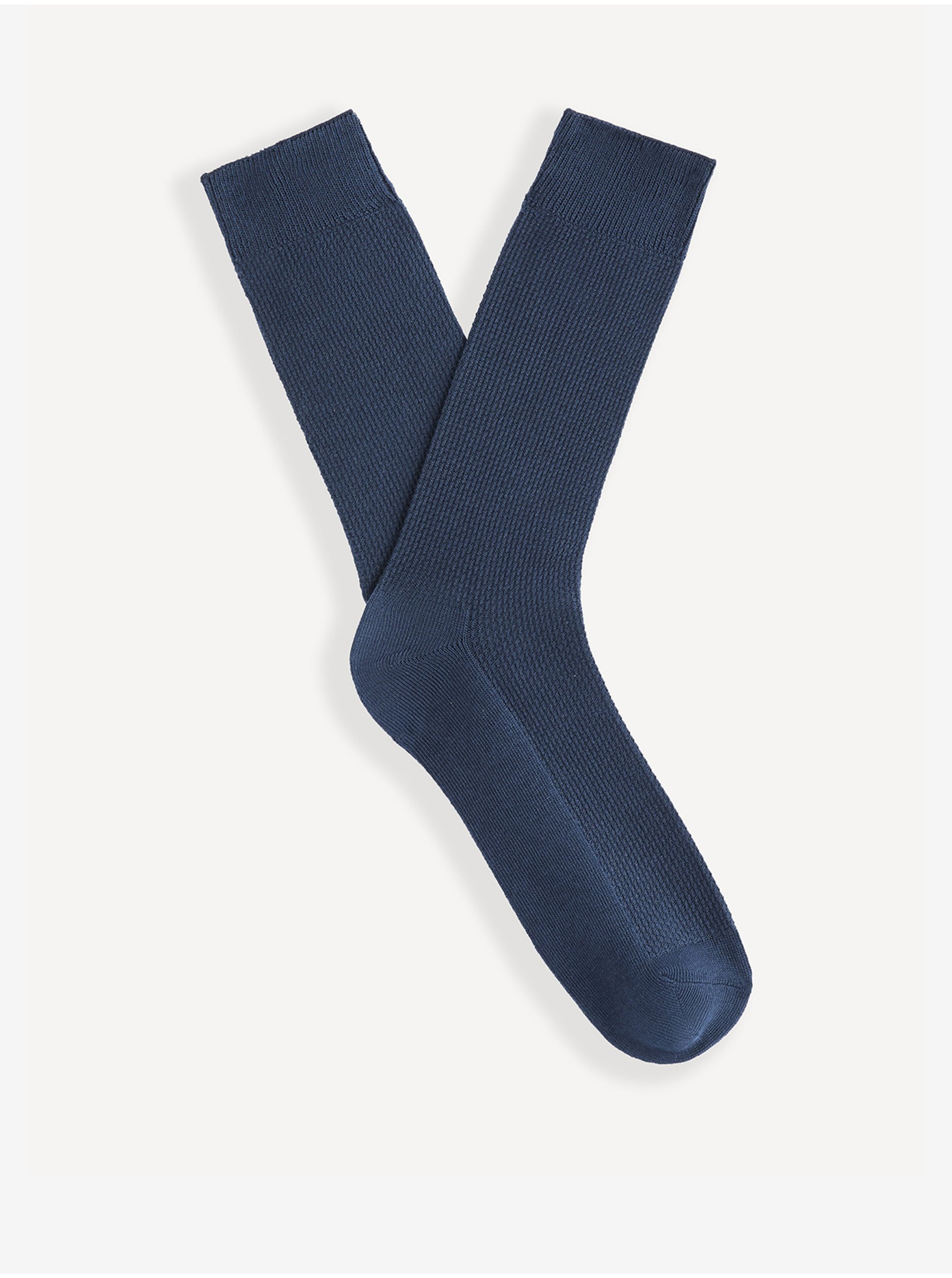 E-shop Tmavě modré ponožky Celio Sipique