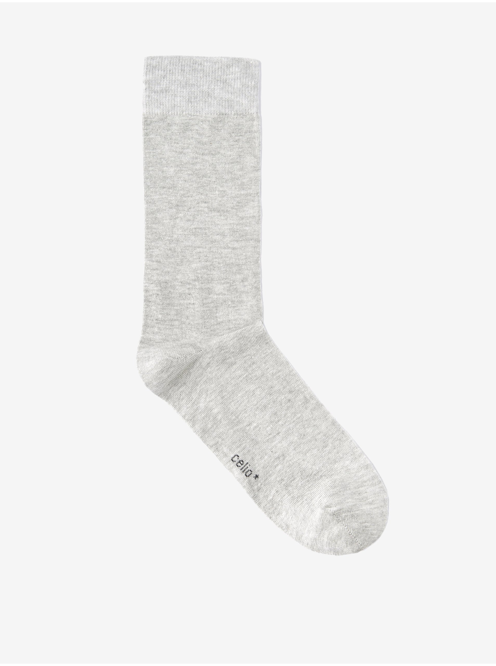 Lacno Svetlošedé ponožky Celio Milo