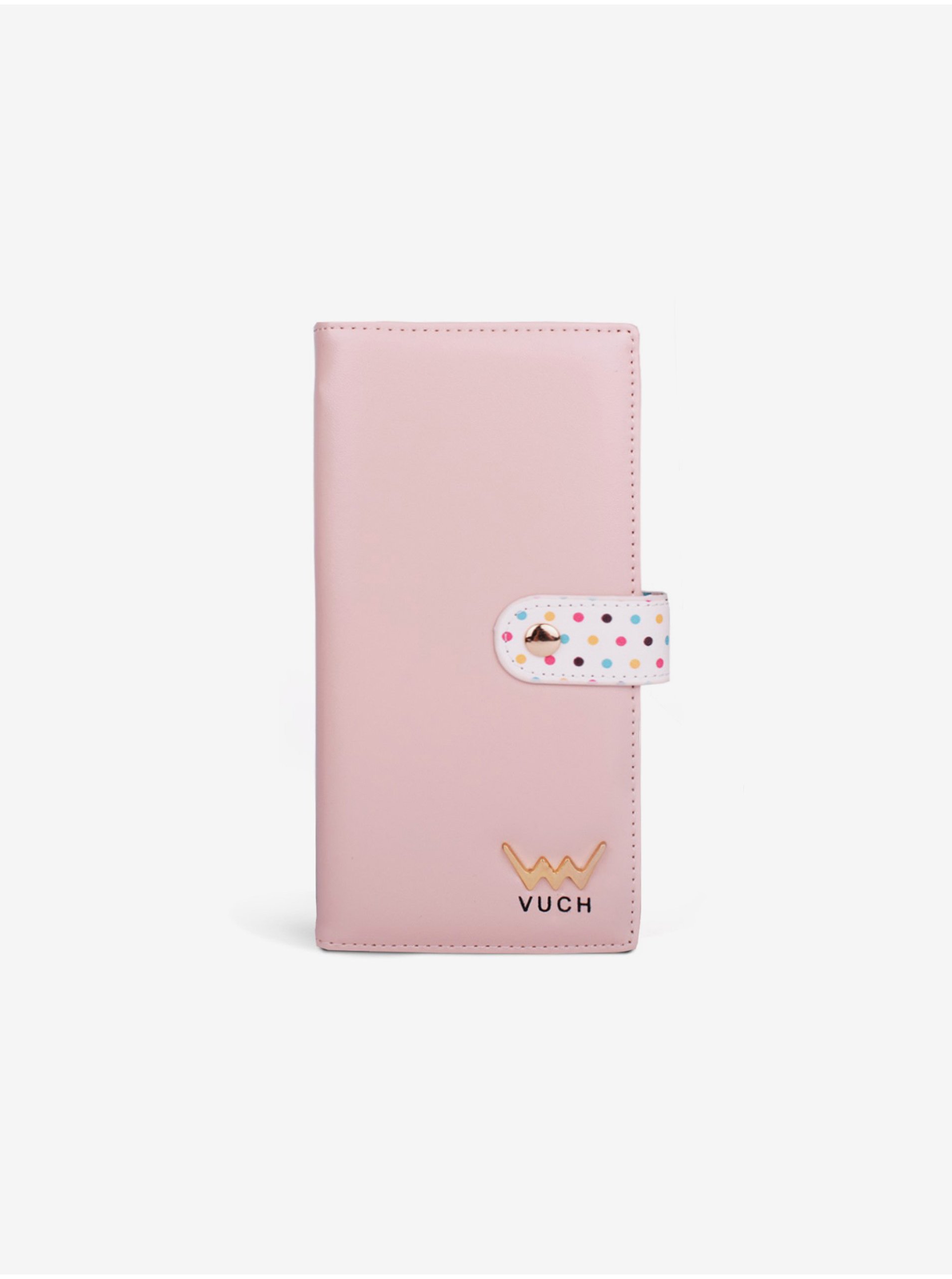 Levně Světle růžová dámská peněženka Vuch Nude Ladiest