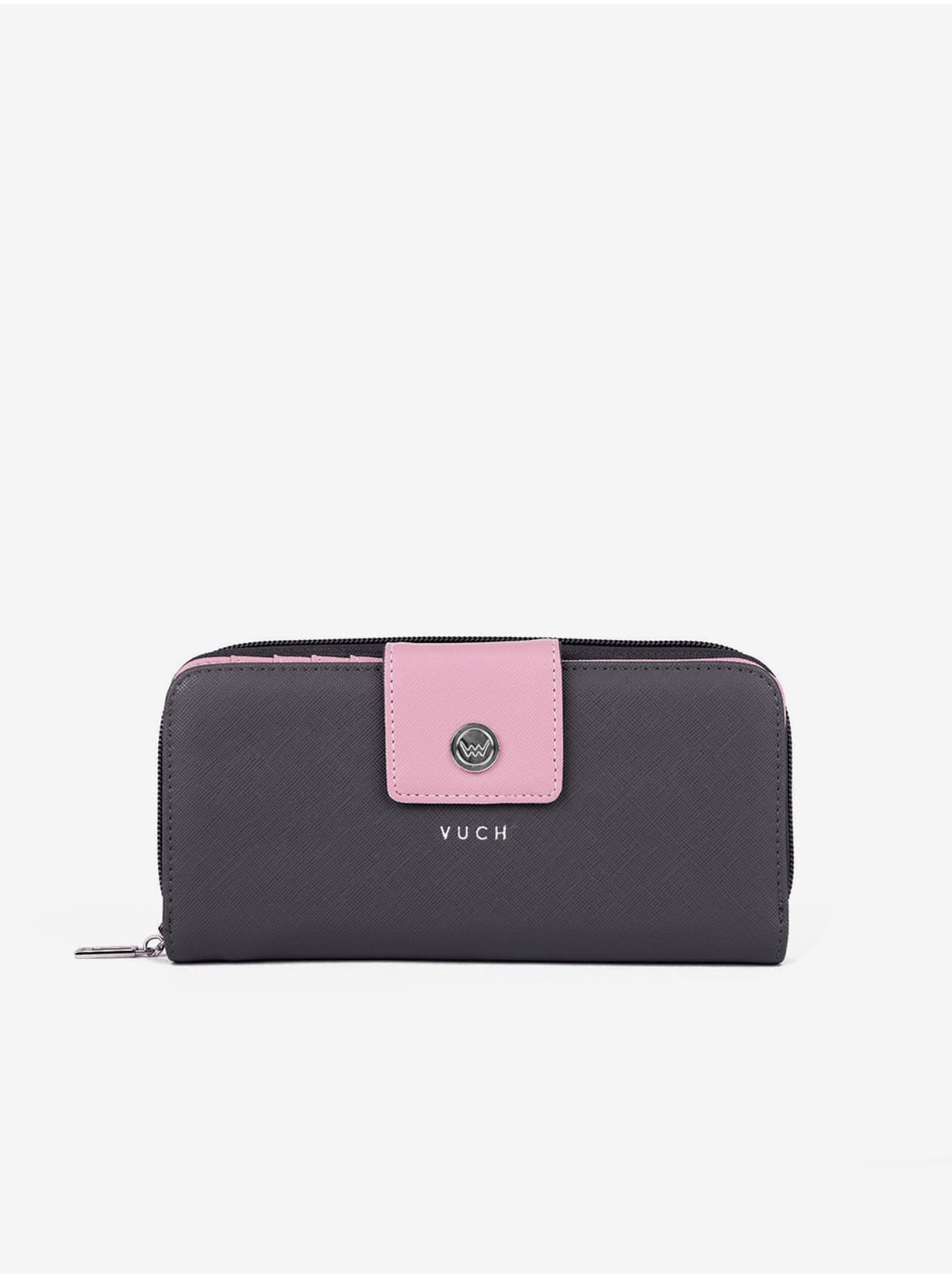 E-shop Růžovo-šedá dámská peněženka Vuch Fili