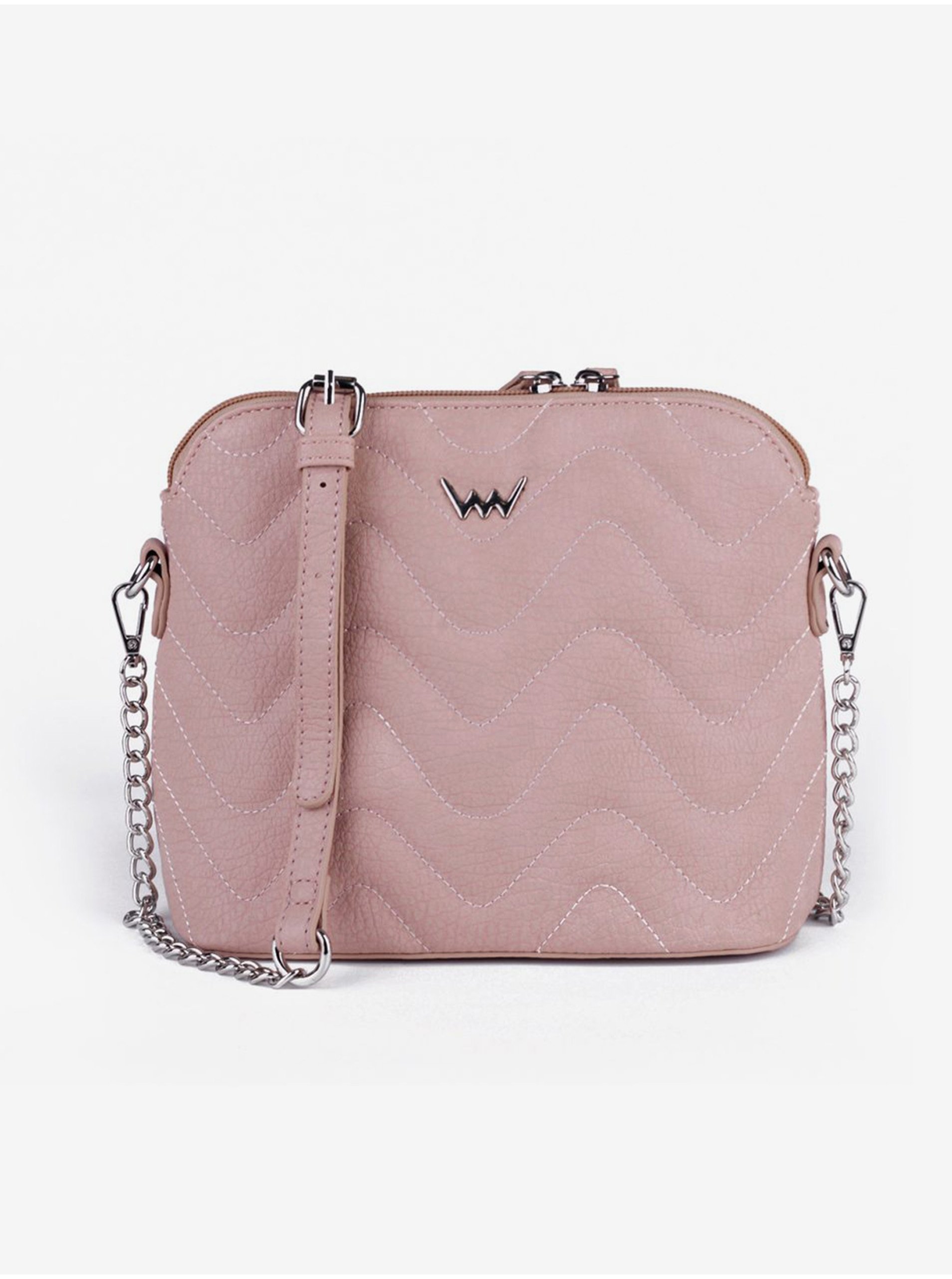 Levně Růžová dámská crossbody kabelka Vuch Marlow