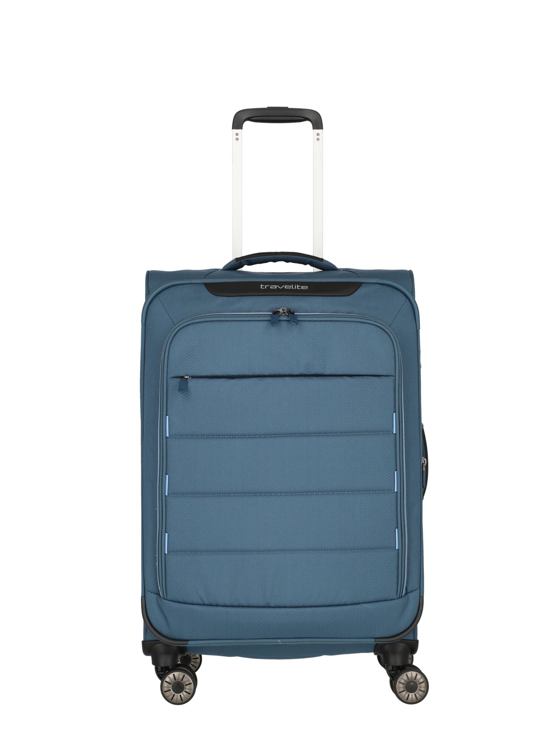 Levně Cestovní kufr Travelite Skaii 4w M - modrá