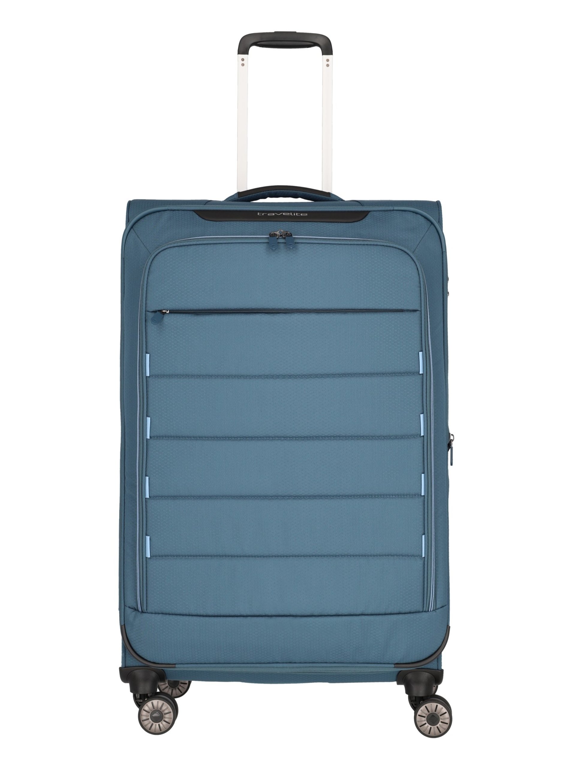 Levně Cestovní kufr Travelite Skaii 4w L - modrá