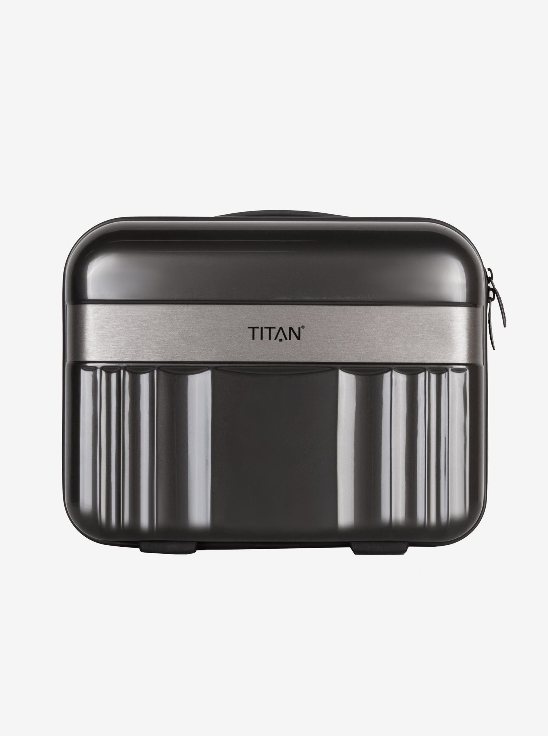 Levně Kosmetický kufřík Titan Spotlight Flash Beauty case Anthracite