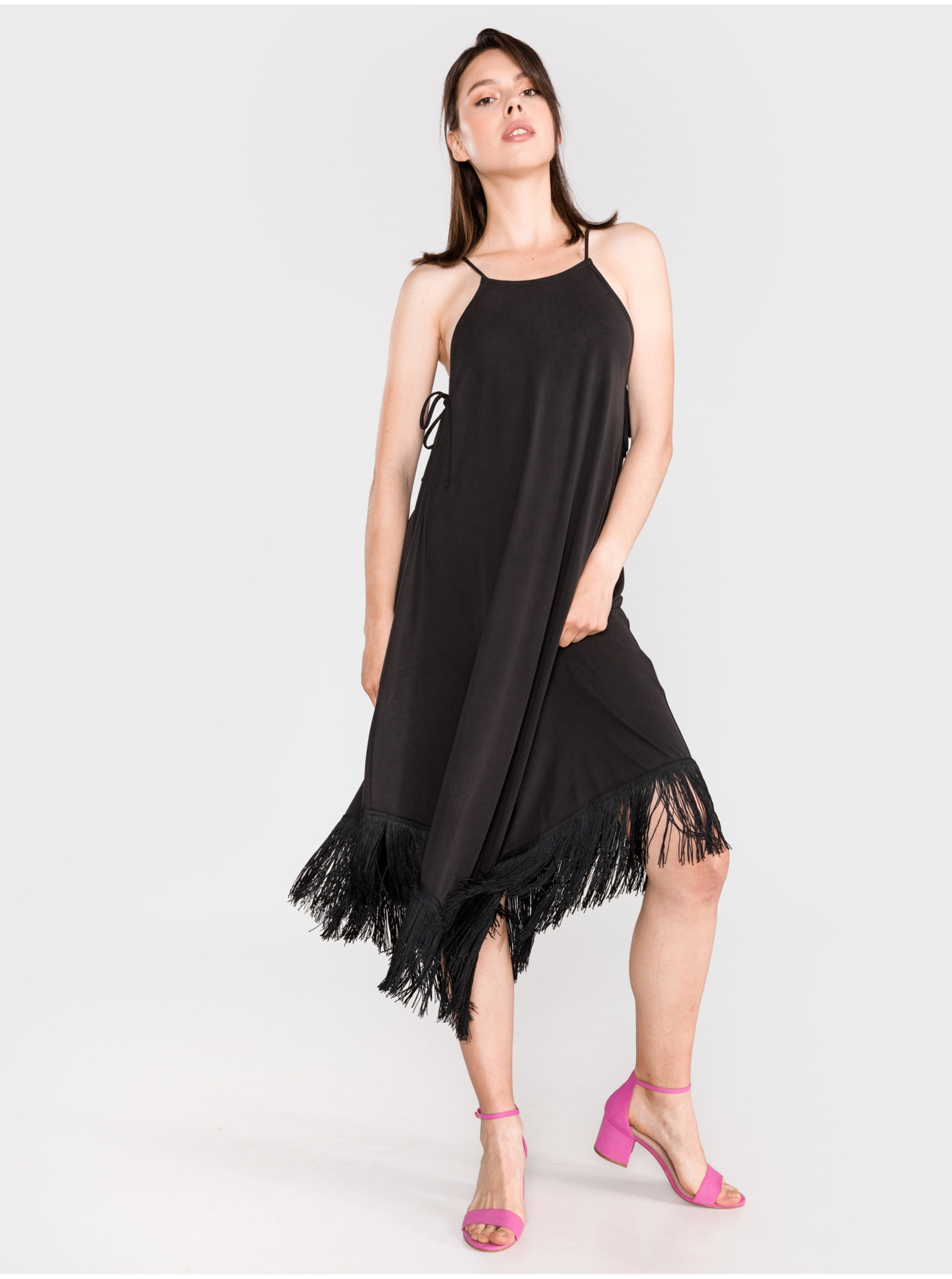 E-shop Černé dámské šaty Replay