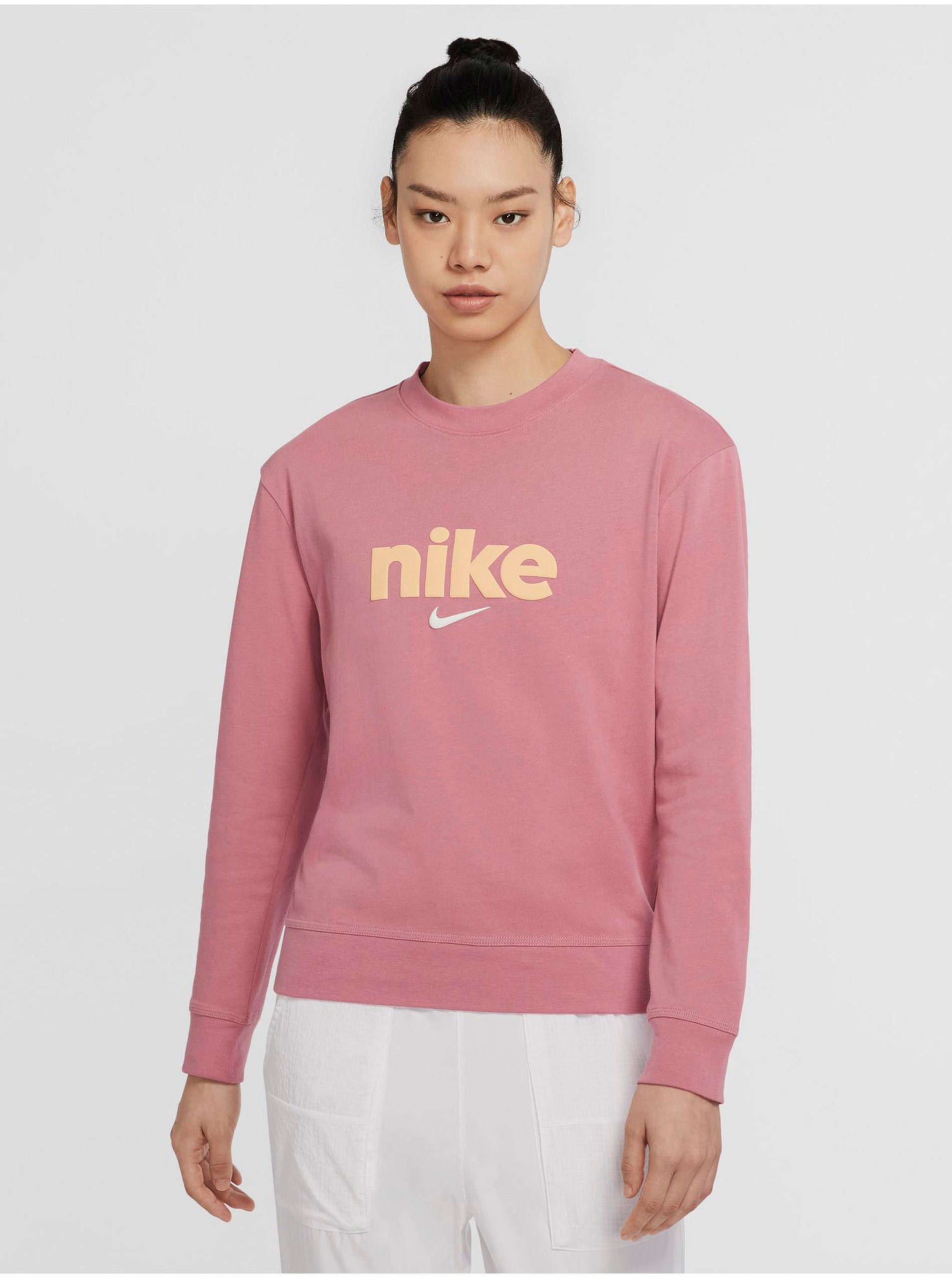 Lacno Mikiny pre ženy Nike - ružová