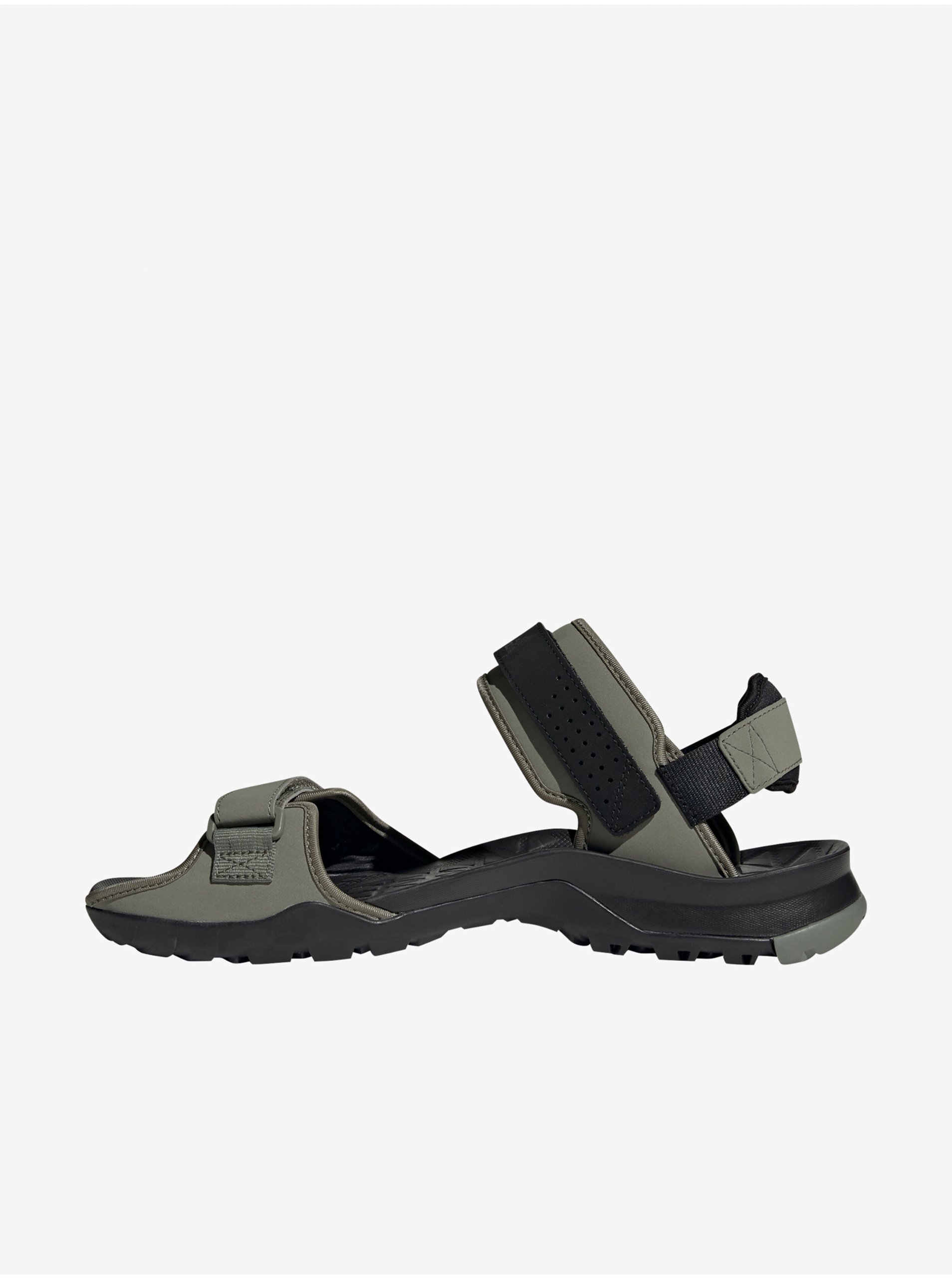 Levně Šedé pánské sportovní sandály adidas Performance Cyprex Ultra II