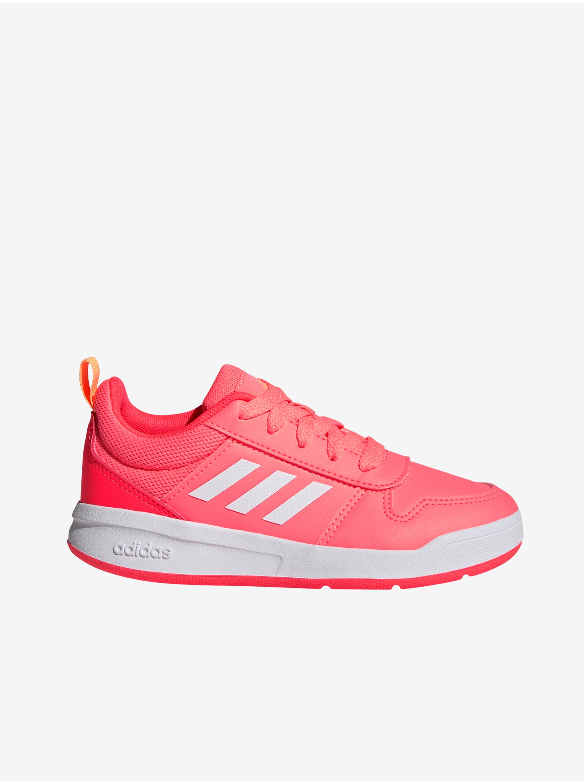 Levně Tmavě růžové holčičí boty adidas Performance Tensaur