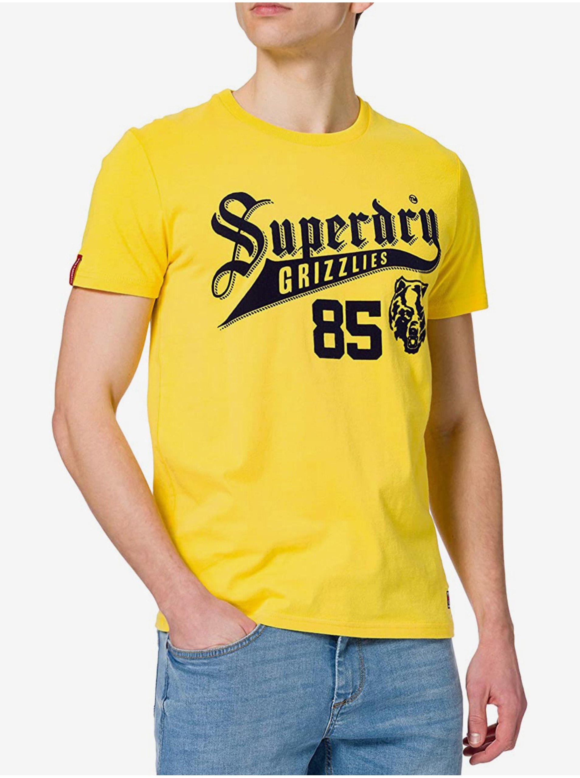 Lacno pre mužov Superdry - žltá