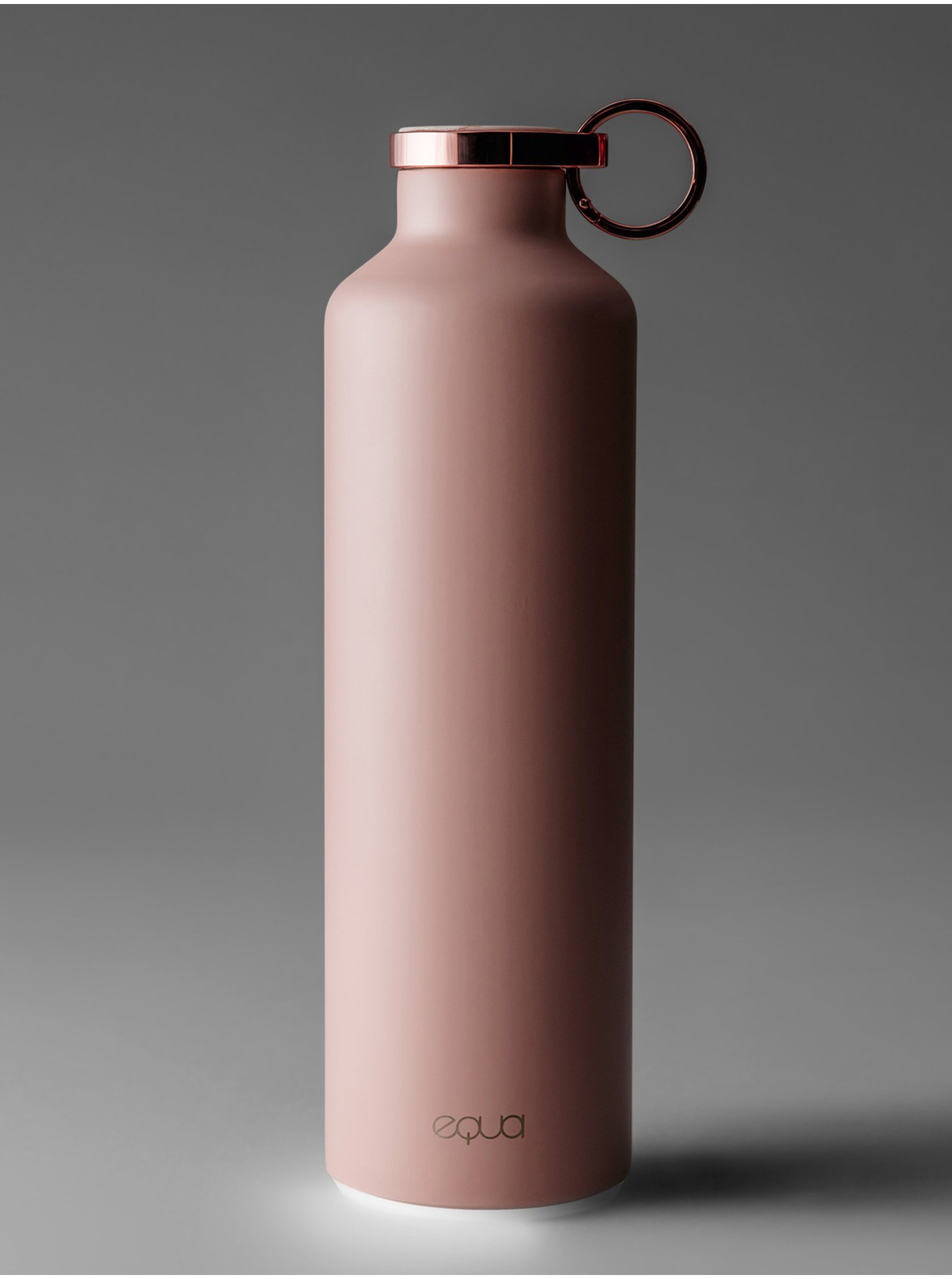 Levně Starorůžová nerezová termo lahev EQUA SMART Pink Blush (680 ml)