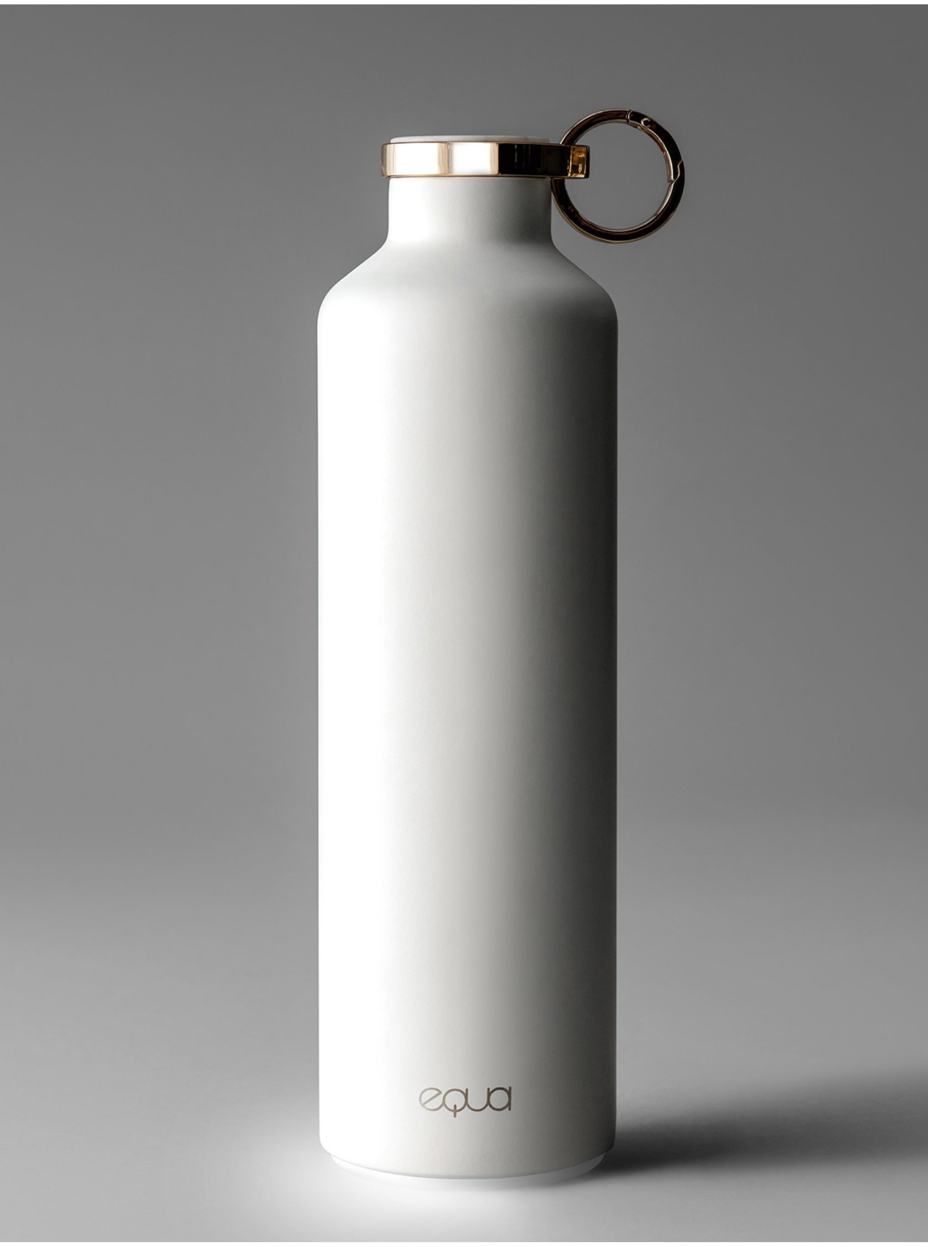 Levně Bílá nerezová termo lahev EQUA SMART Snow White (680 ml)