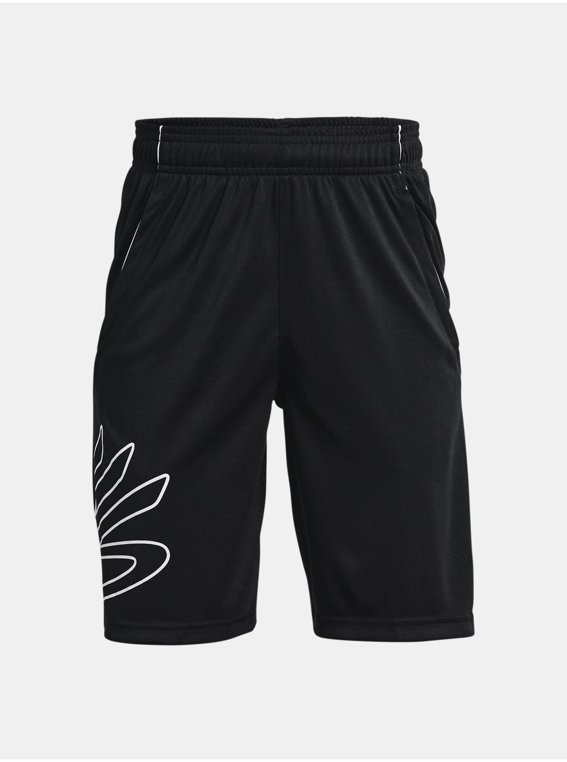 Levně Kraťasy Under Armour Curry Boys Hoops Short - černá