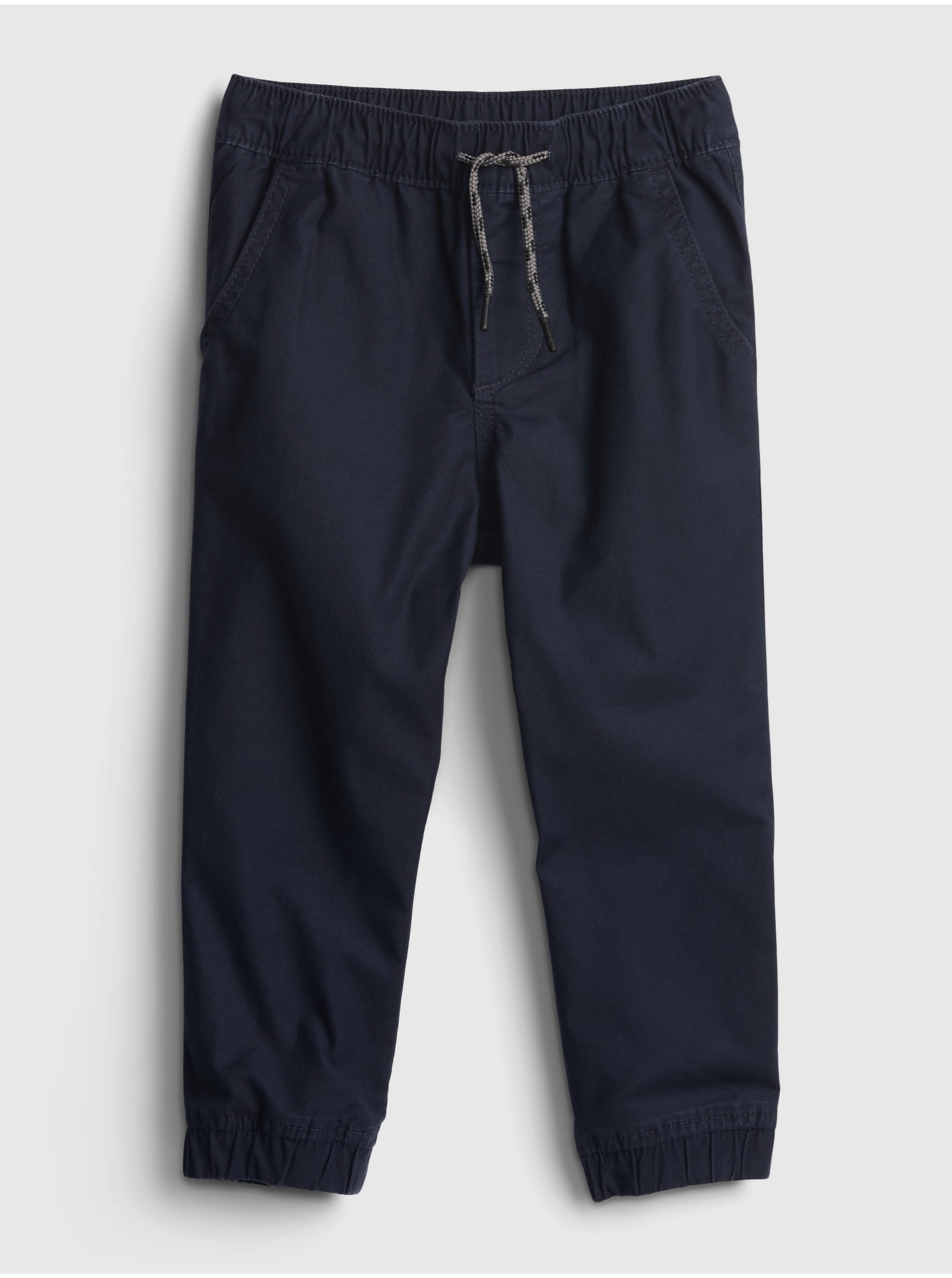 E-shop Modré dětské natahovací kalhoty GAP jogger
