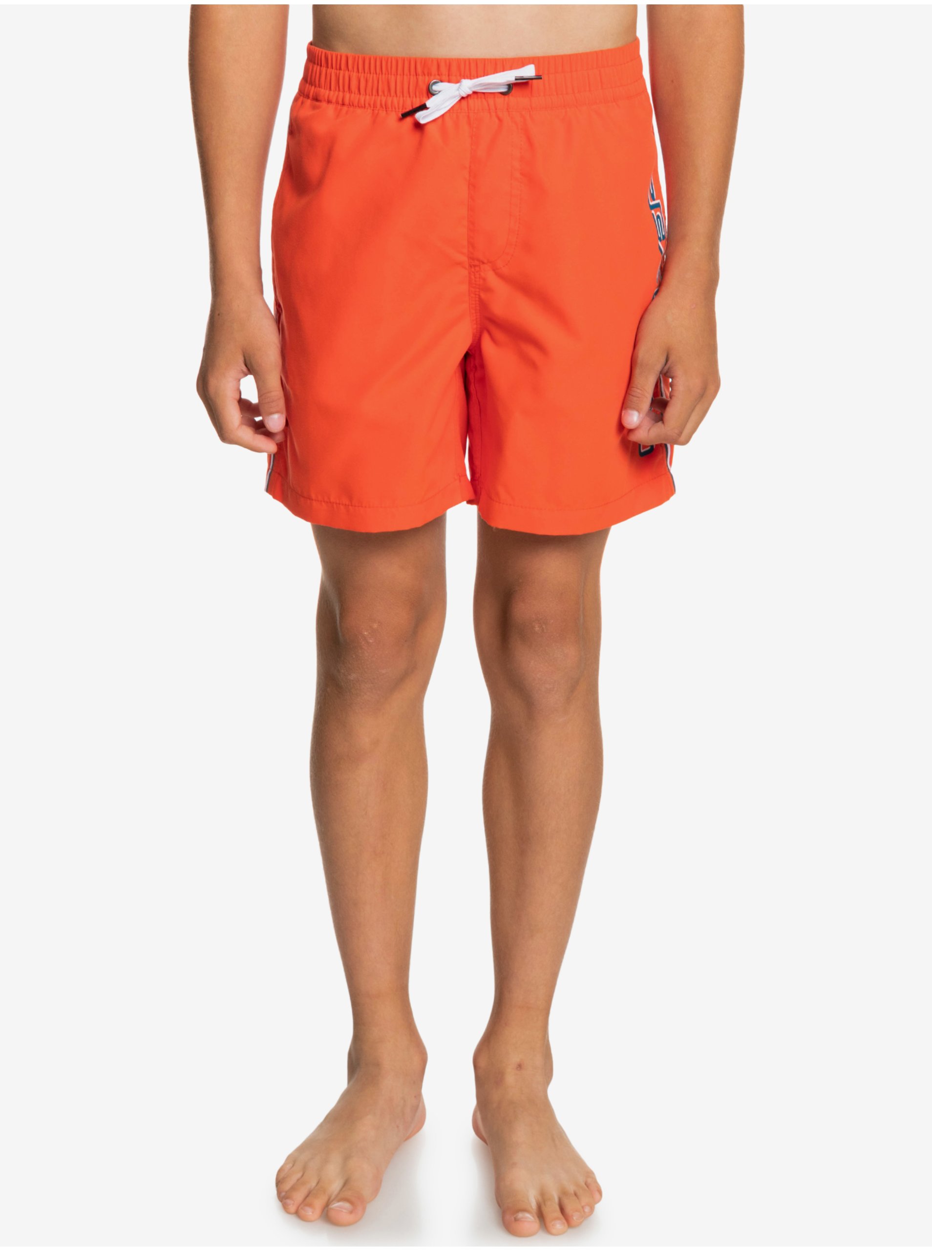E-shop Oranžové klučičí plavky Quiksilver Vert