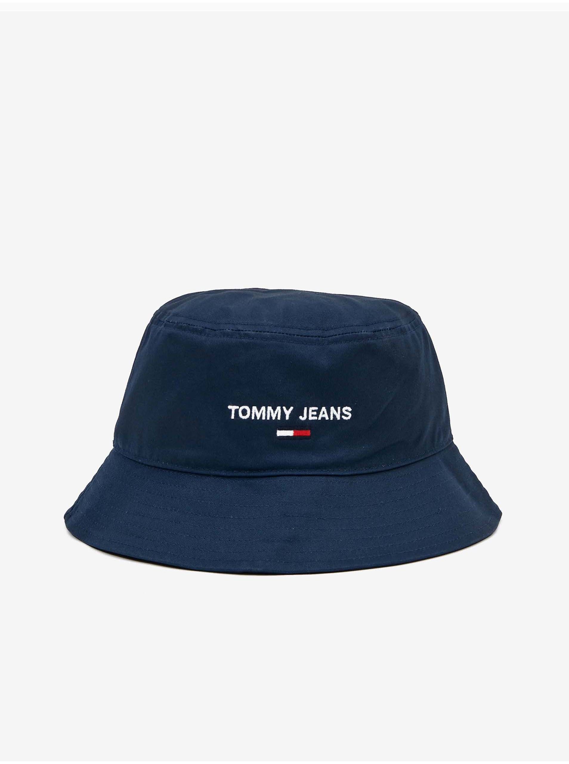 Levně Tmavě modrý pánský klobouk Tommy Jeans Sport Bucket