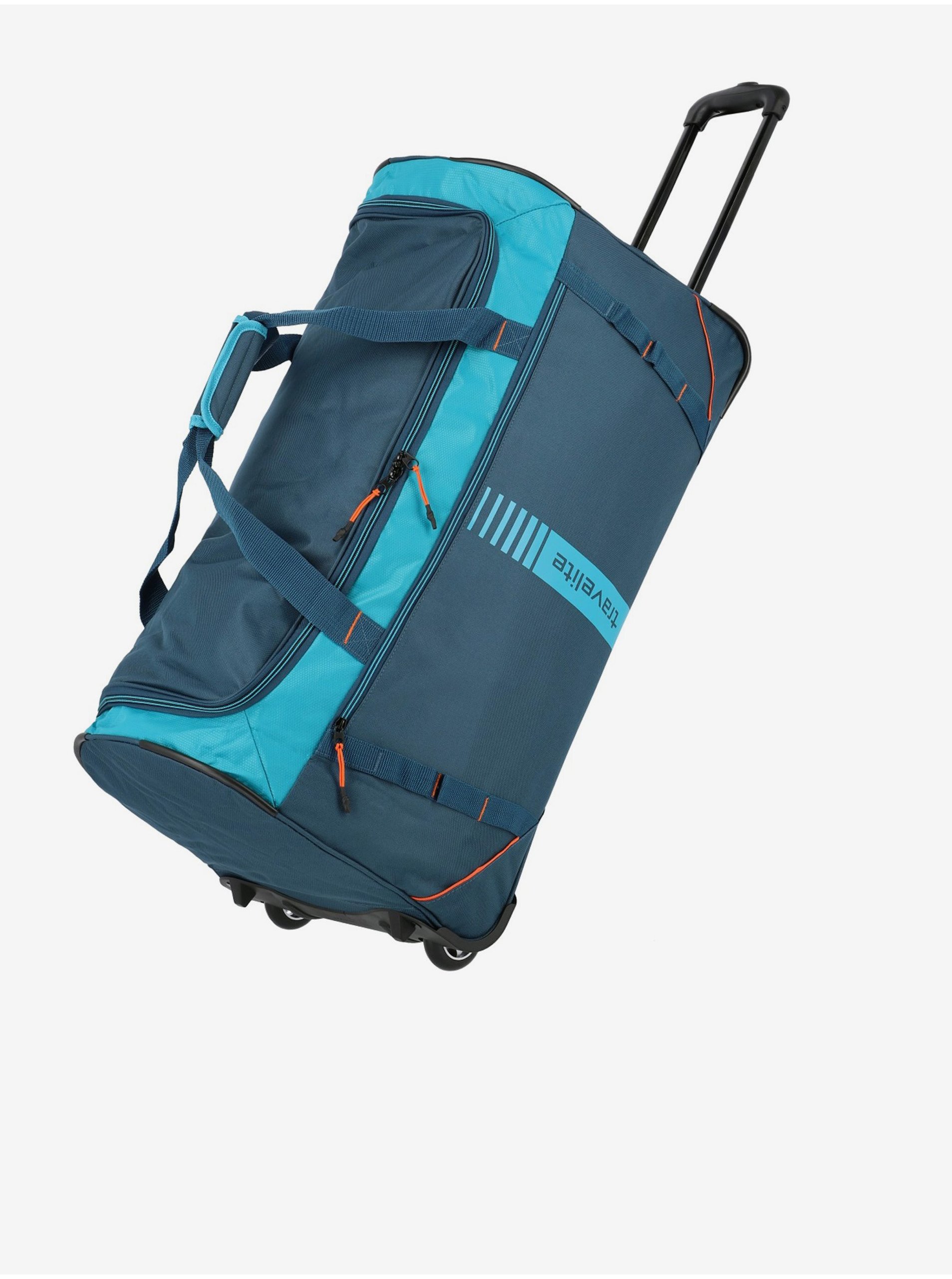 E-shop Cestovní taška Travelite Basic Active trolley travel bag - petrolejová