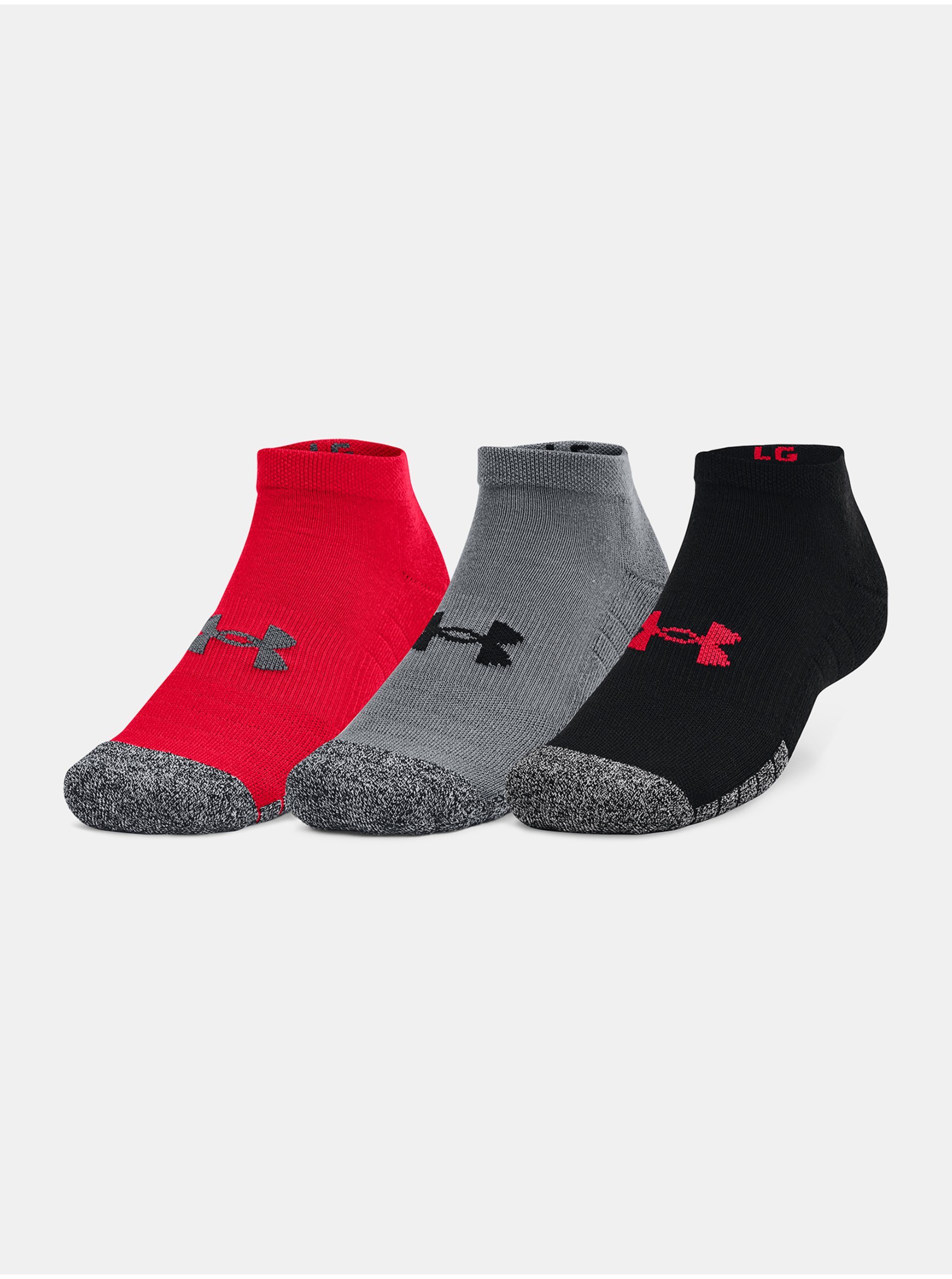 Lacno Ponožky Under Armour UA Heatgear Low Cut 3pk - červená