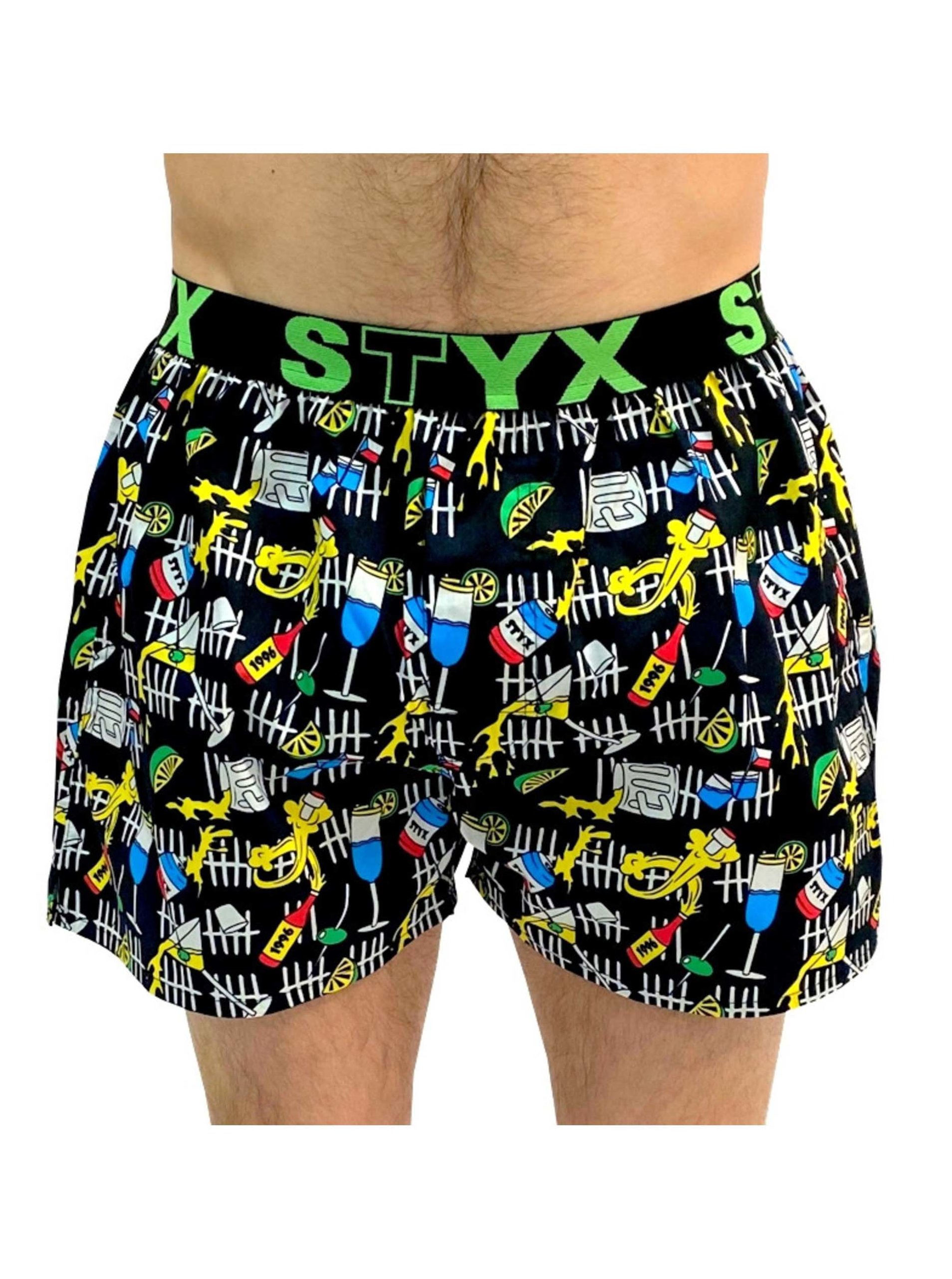 Pánské trenky Styx art sportovní guma párty