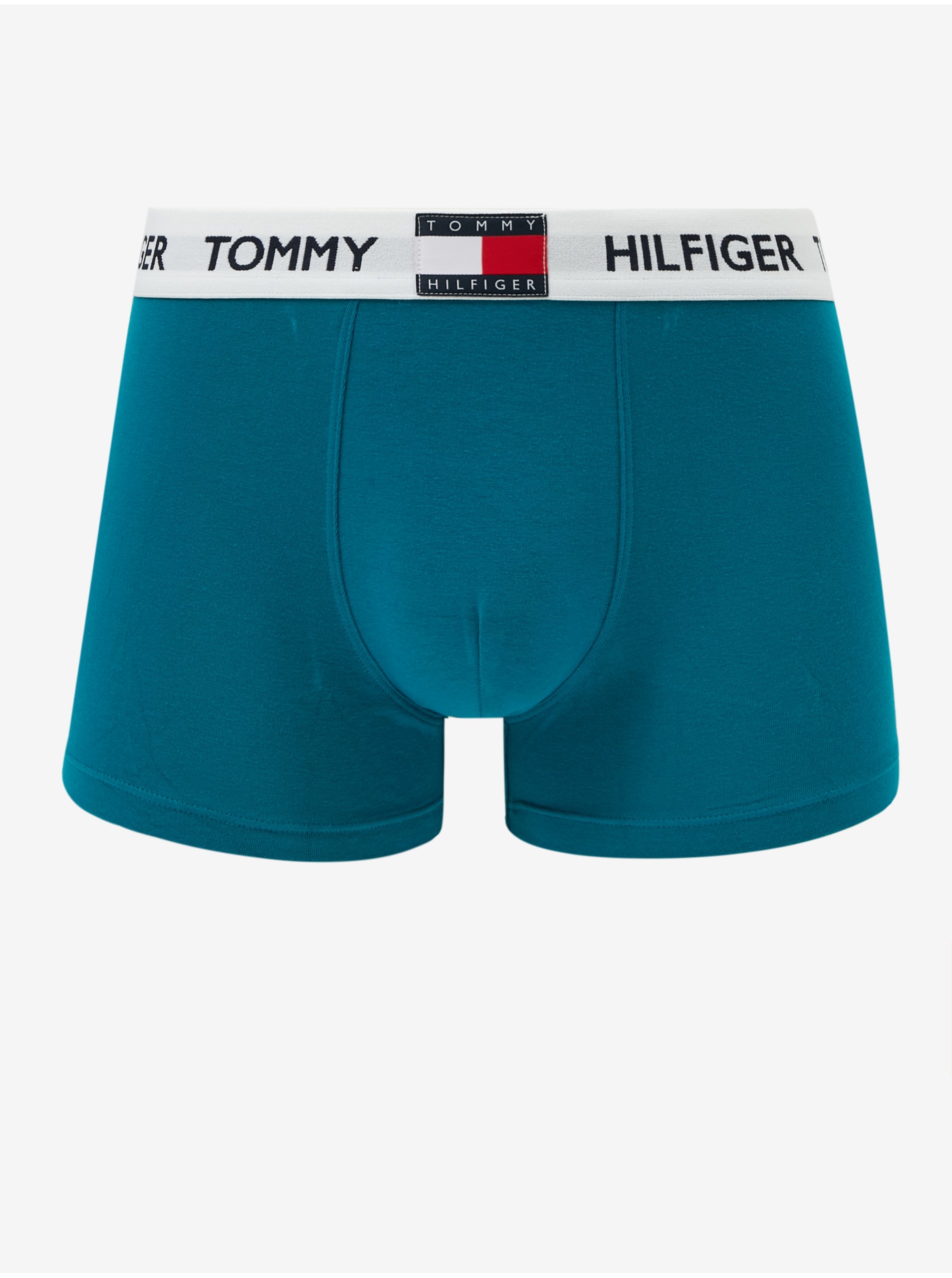 Lacno Modré pánske boxerky Tommy Hilfiger Underwear