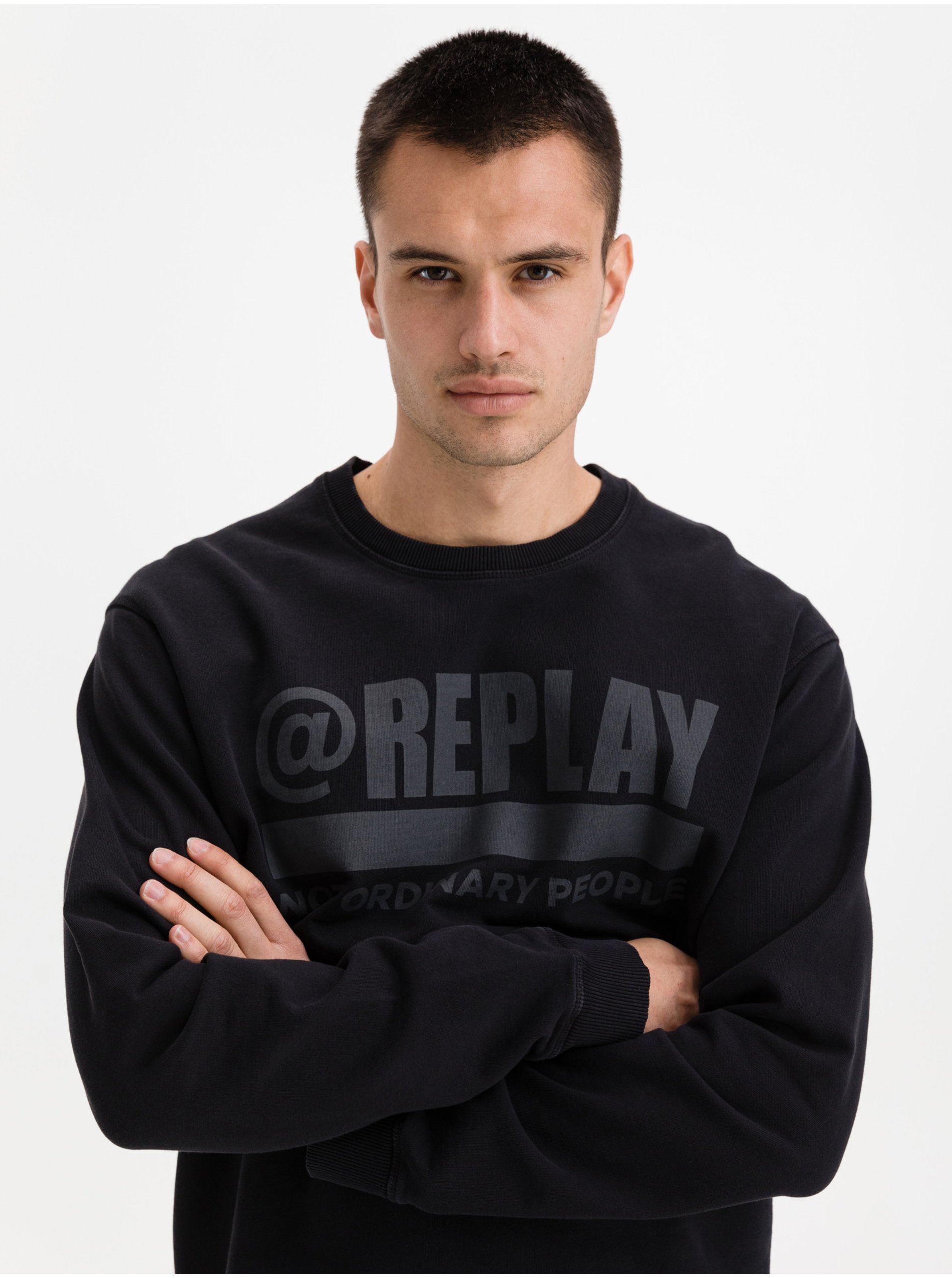 Lacno pre mužov Replay - čierna
