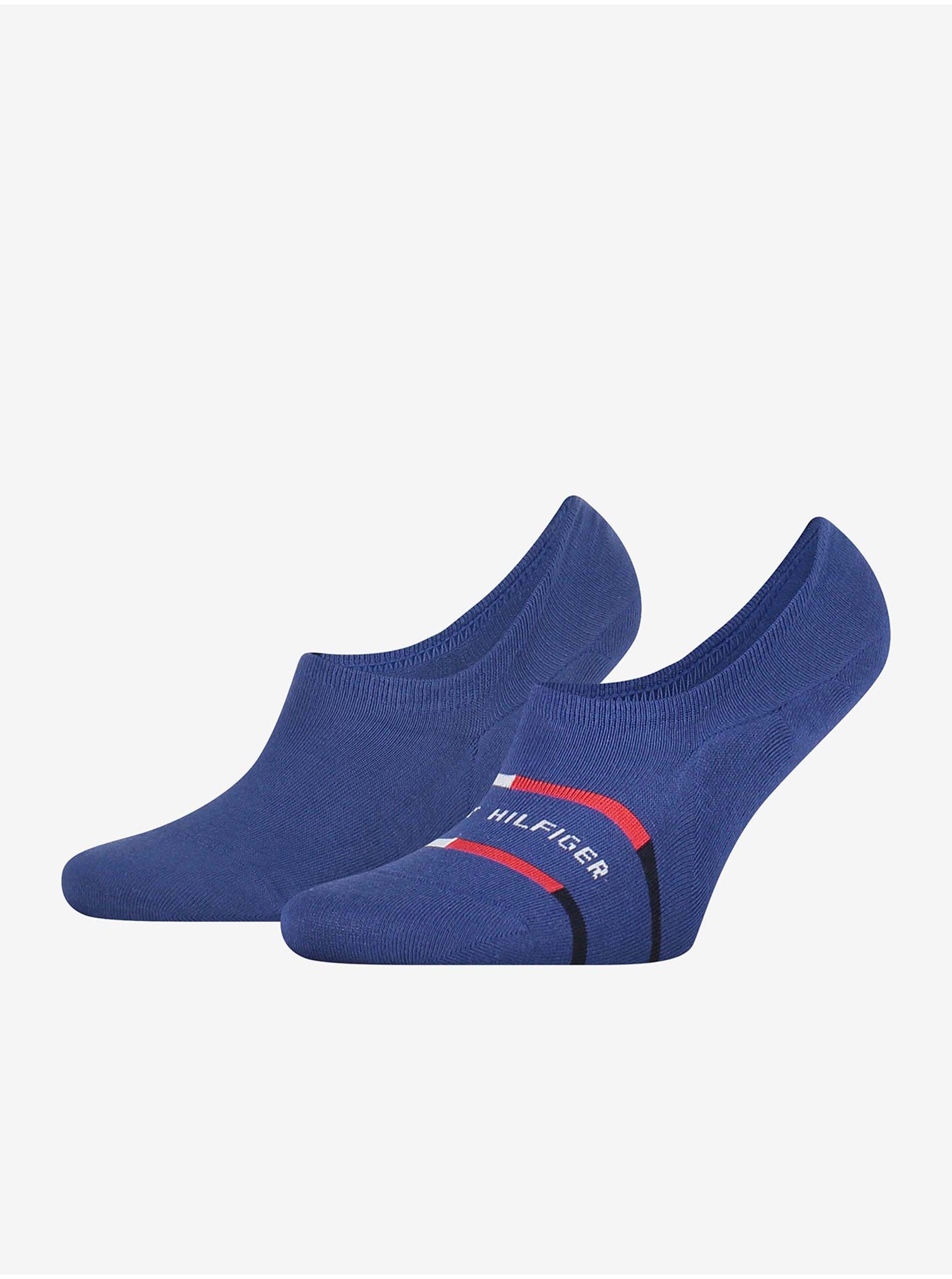 Lacno Sada dvoch párov pánskych ponožiek v tmavomodrej farbe Tommy Hilfiger Underwear