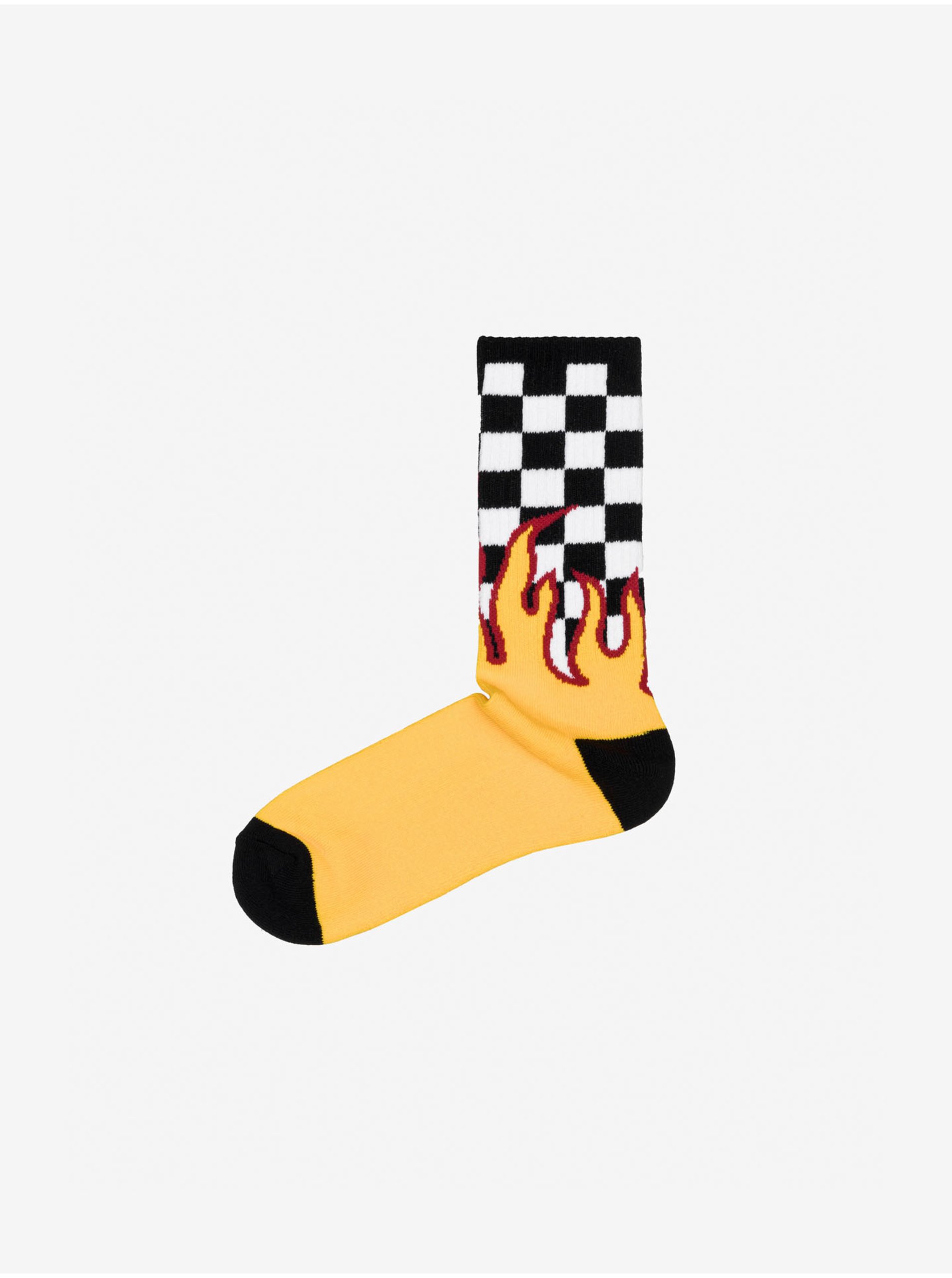 Lacno Flame Check ponožky Vans