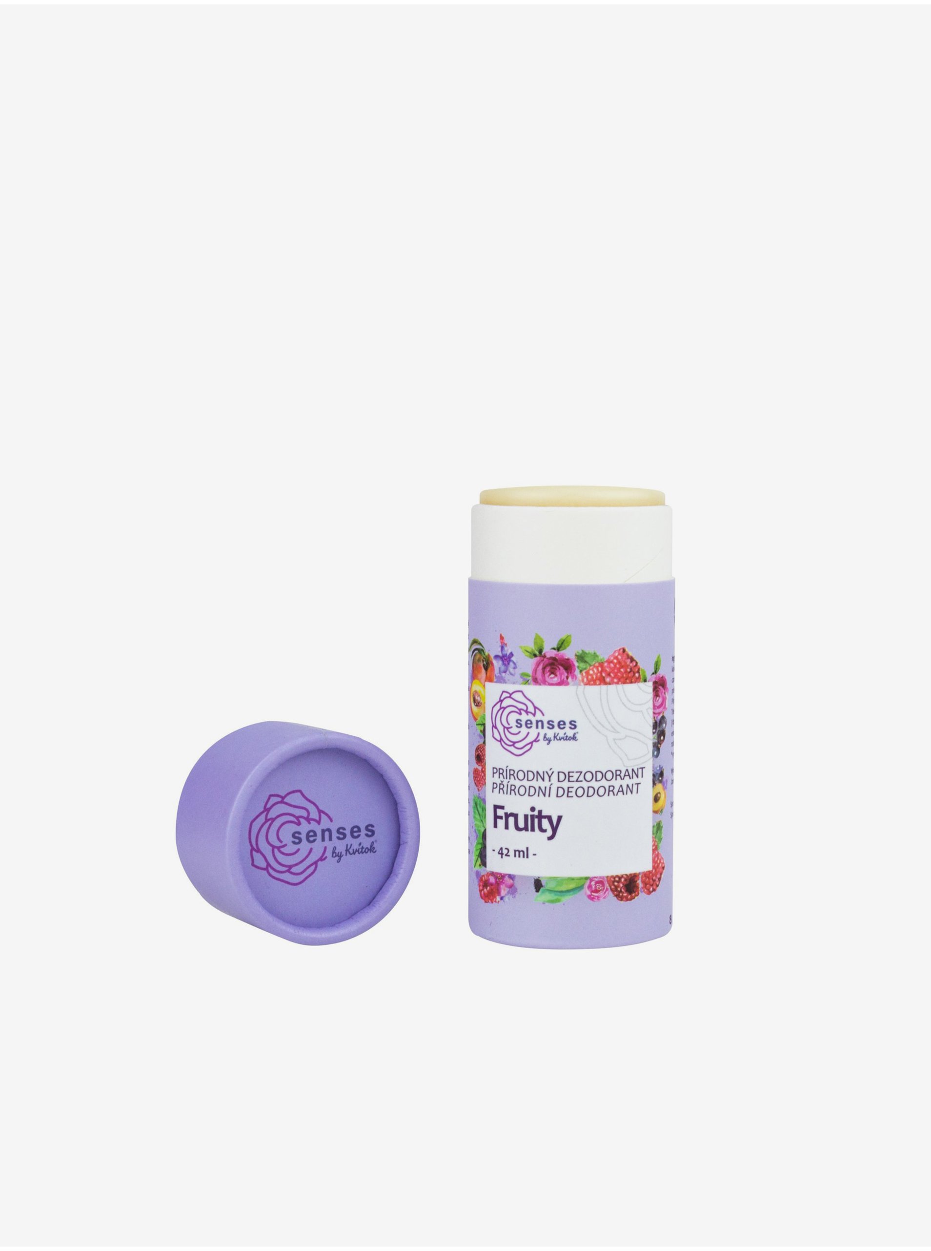 Levně Přírodní tuhý deodorant Kvitok Fruity (42 ml)