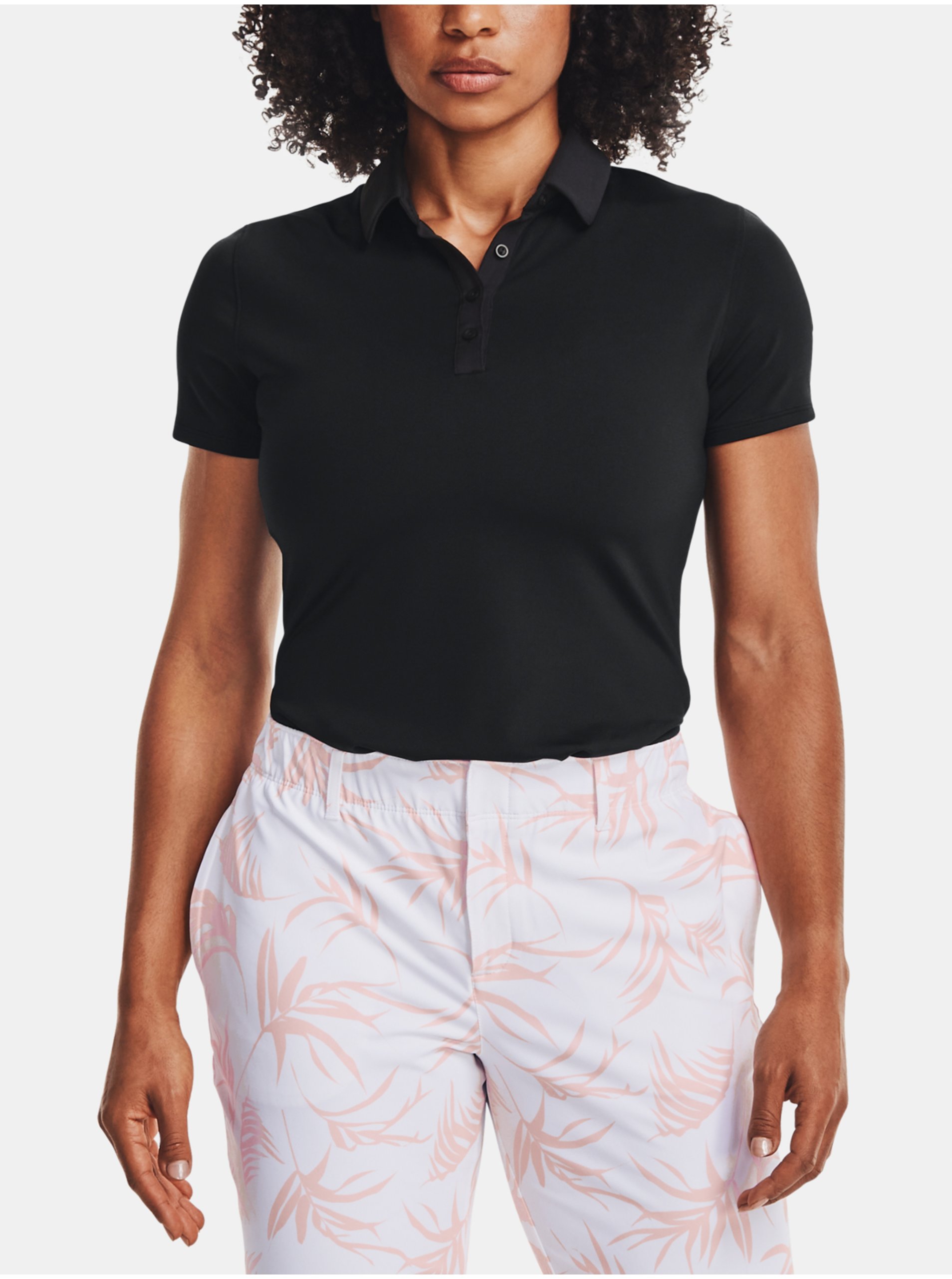 Levně Tričko Under Armour Zinger Short Sleeve Polo - černá