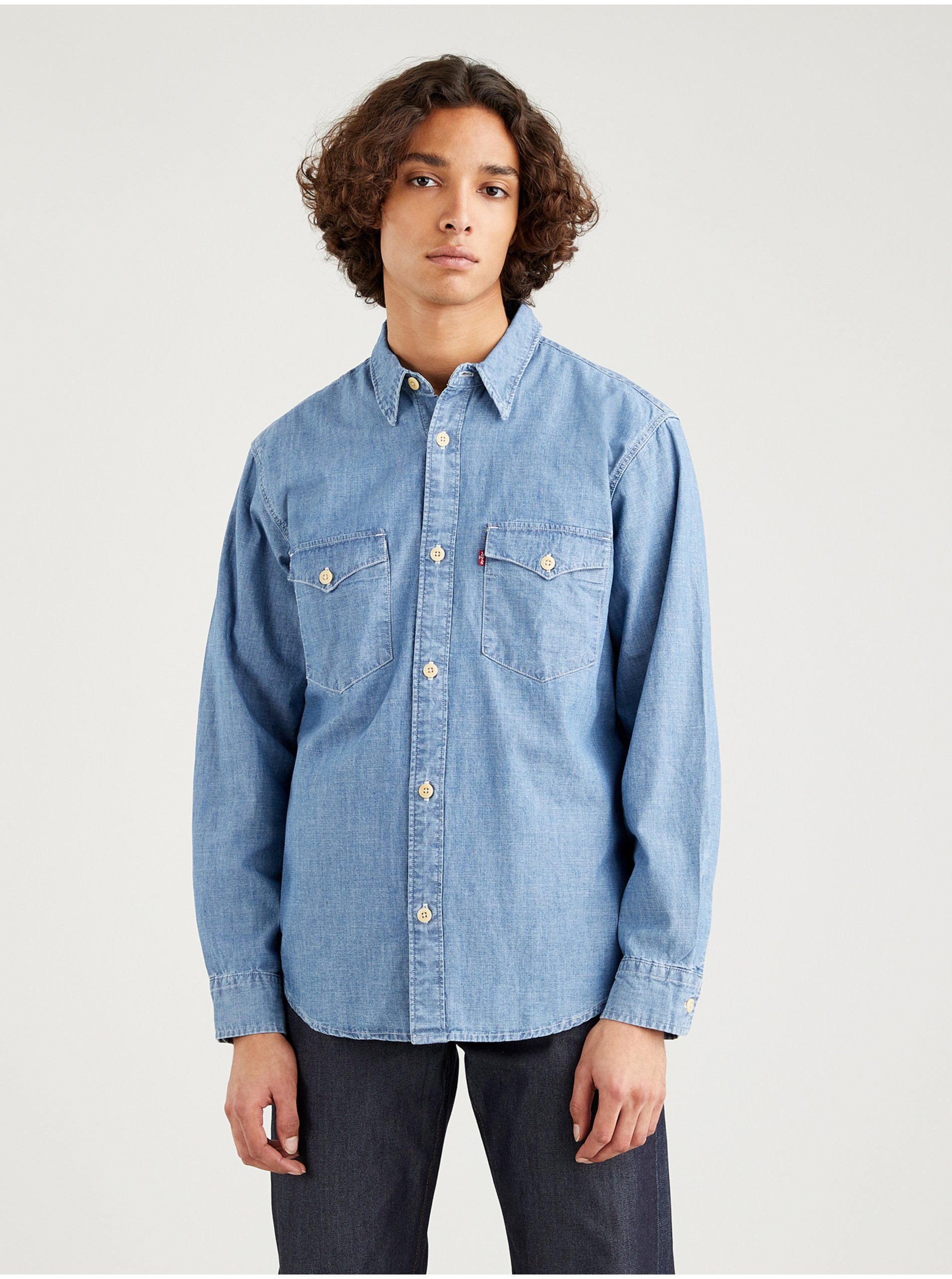 E-shop Modrá pánská džínová košile Levi's®