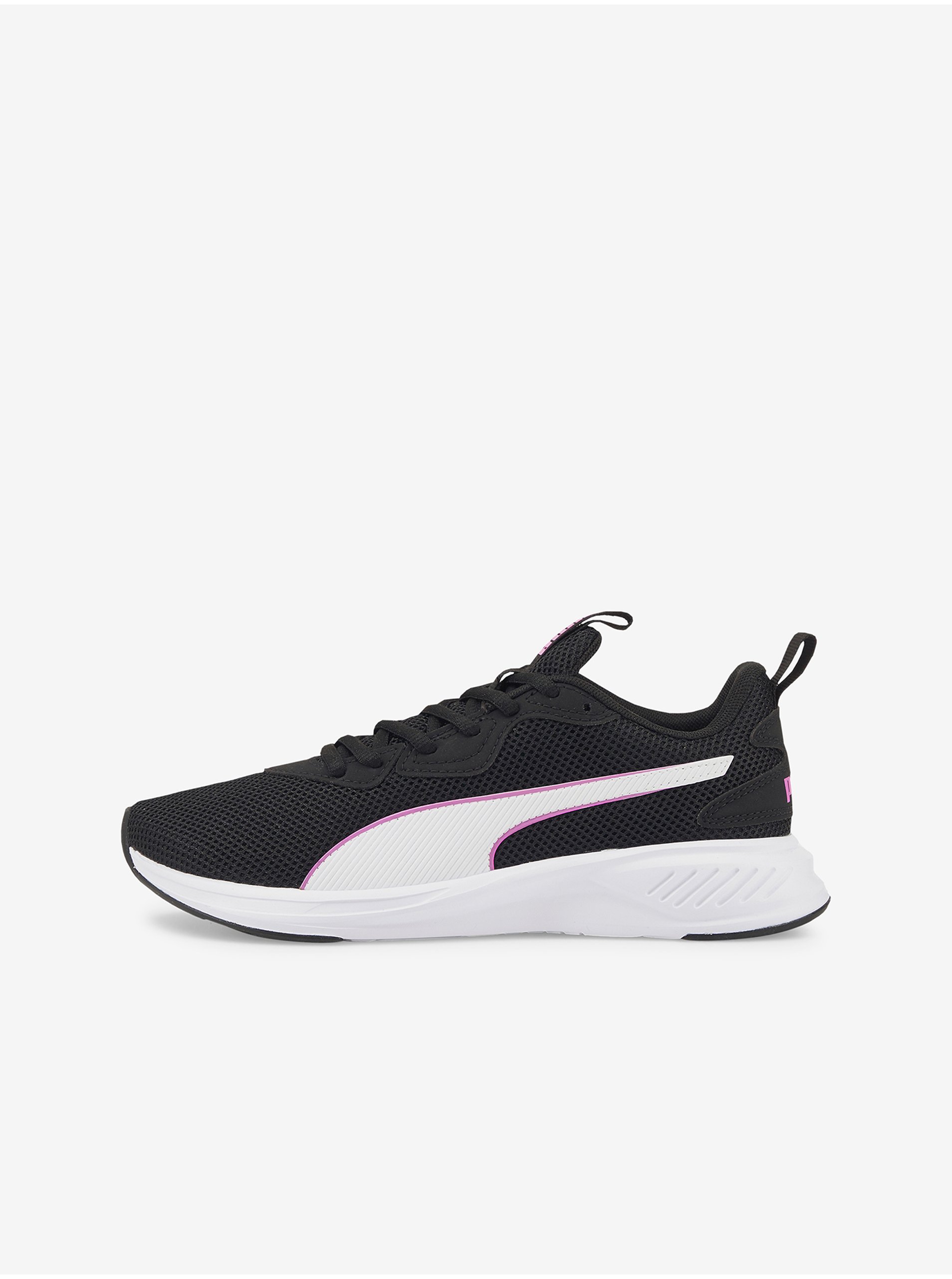 Levně Bílo-černé unisex tenisky Puma Incinerate