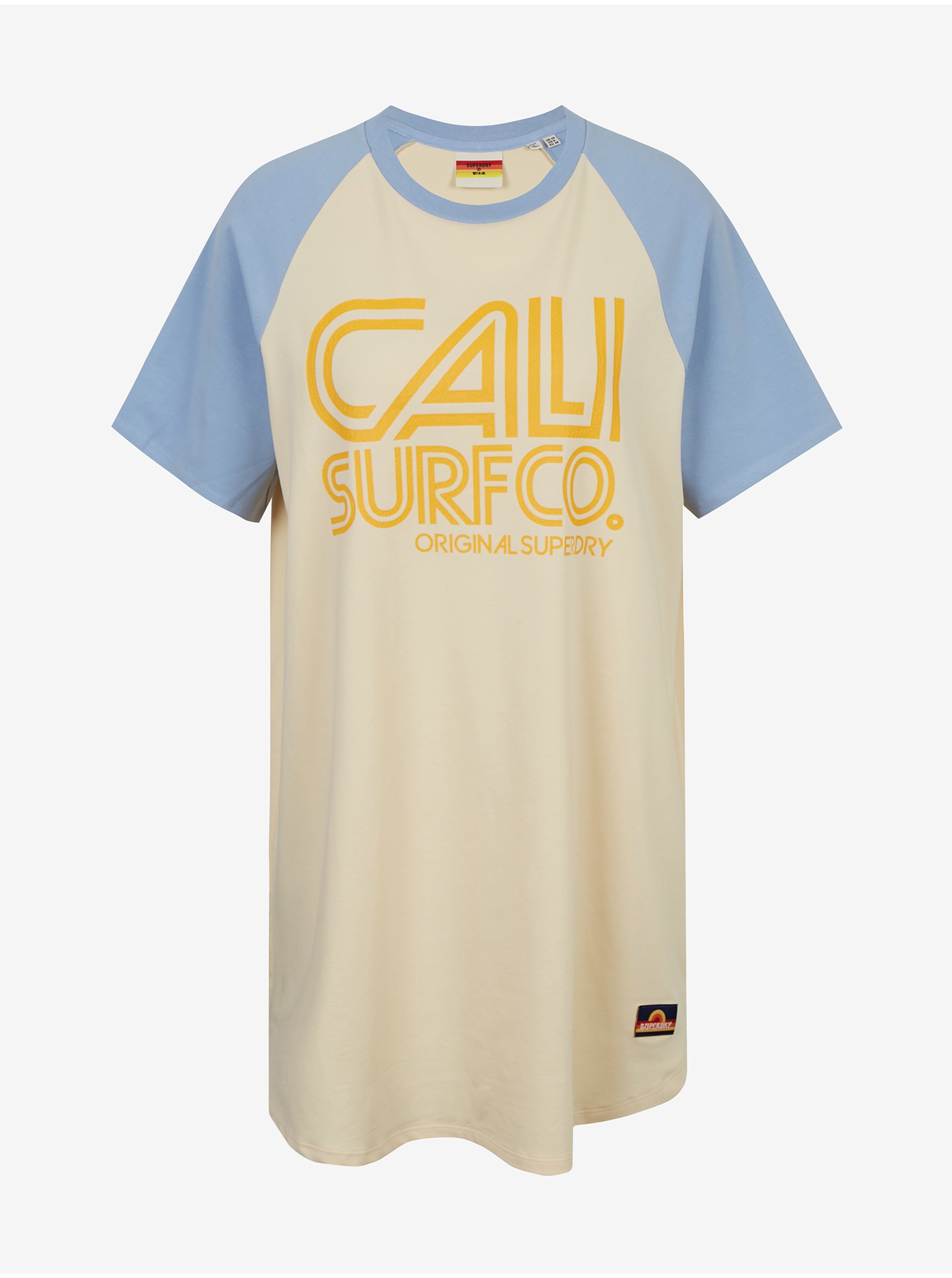 Lacno Letné a plážové šaty pre ženy Superdry - svetloružová, modrá, žltá